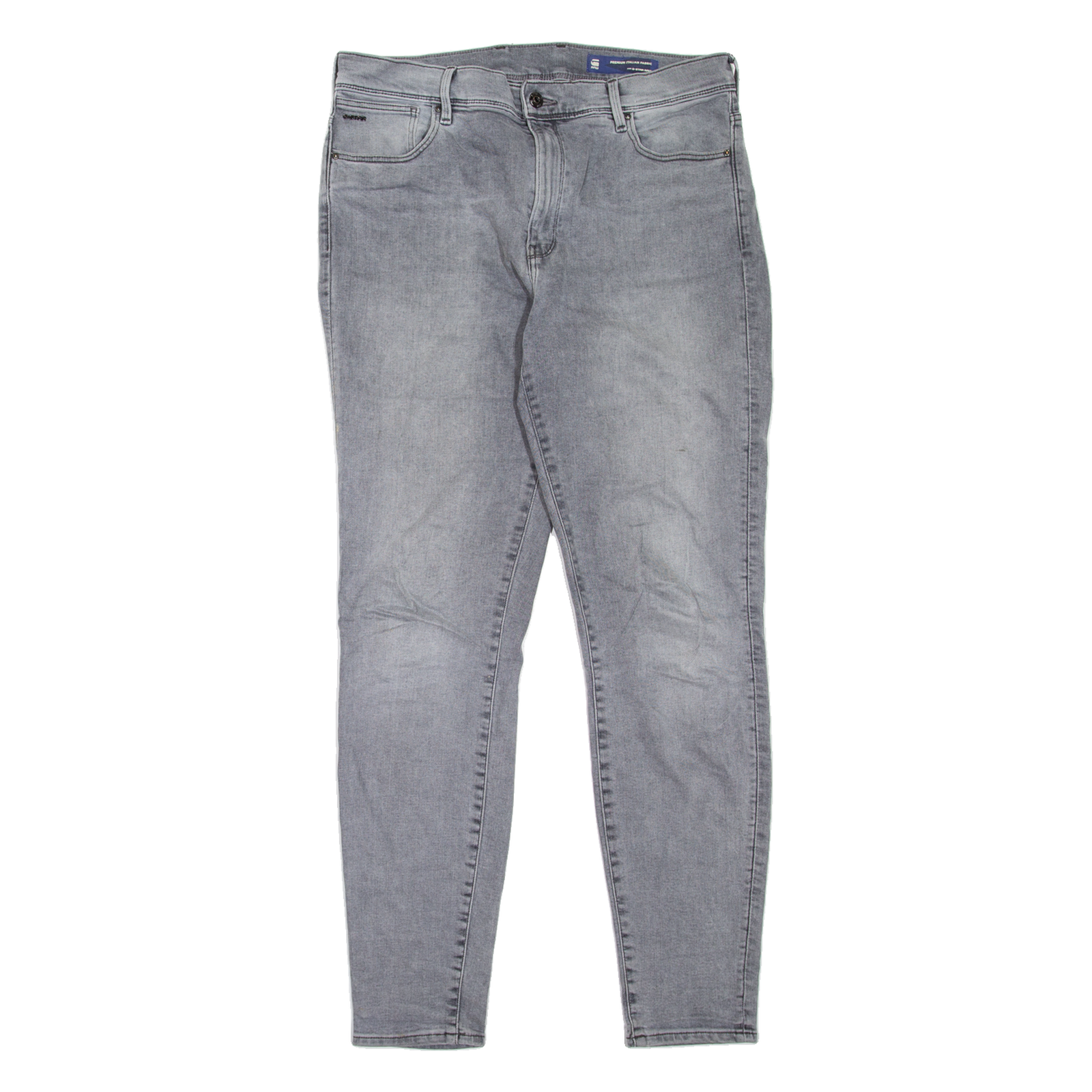 G-STAR Kafey Womens Jeans Grey Slim Skinny Stone Wash W32 L32 Refurbished - N/A refurbished available on Cerqular