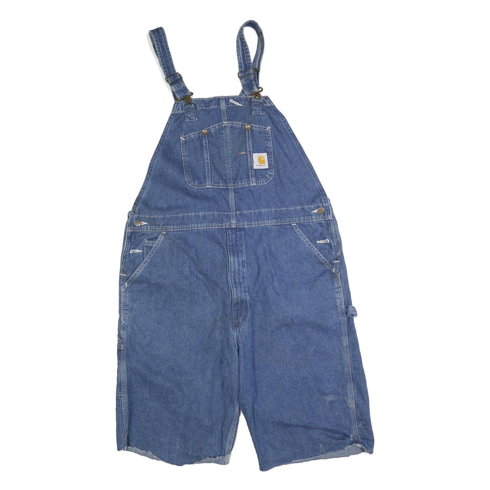 Buy CARHARTT Mens Blue Denim Cotton Blend Dungarees Relaxed XL W40 L11 Workwear Refurbished - $64.99 CARHARTT Mens Blue Denim Cotton Blend Dungarees Relaxed XL W40 L11 Workwear Refurbished - N/A refurbished available on Cerqular