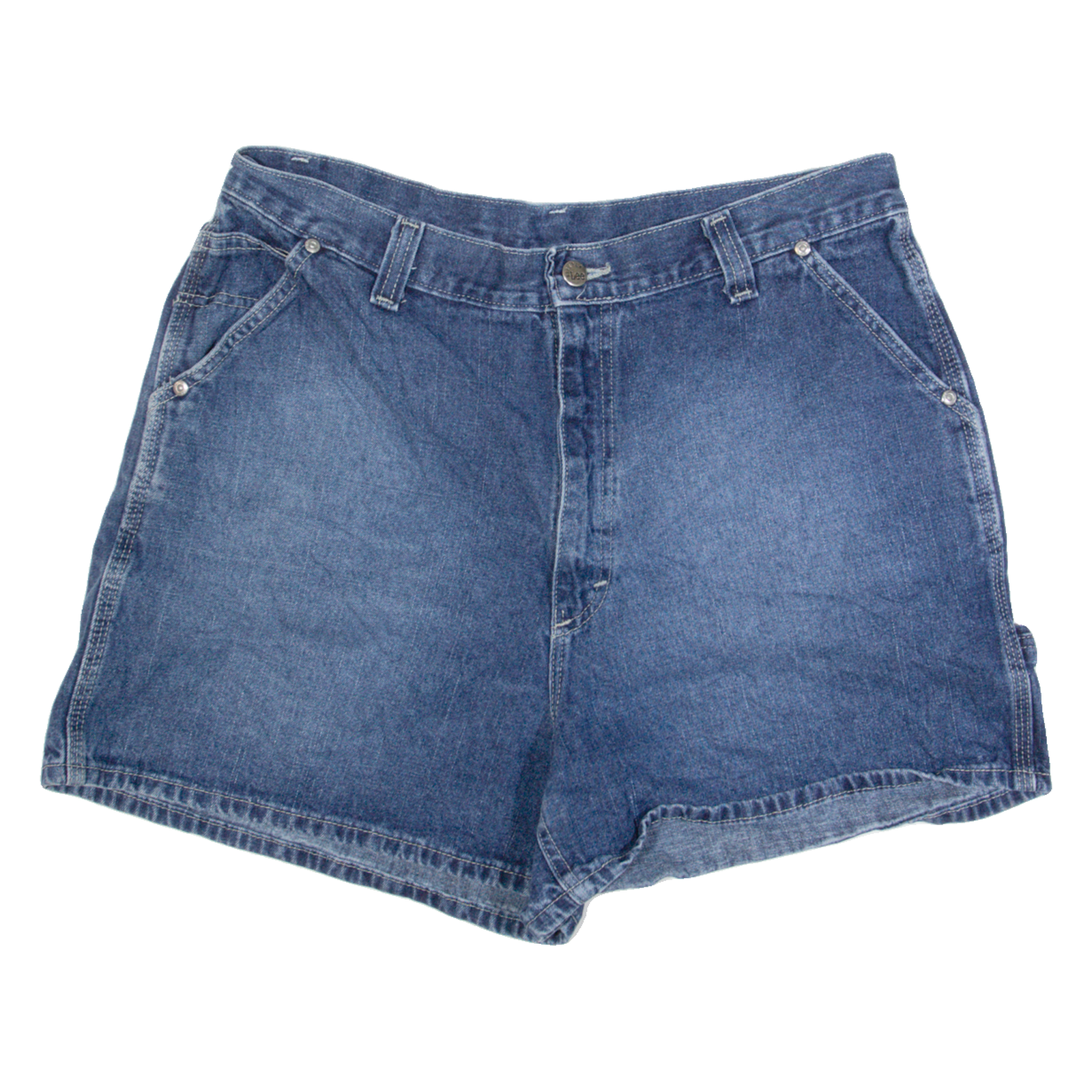 LEE Womens Denim Shorts Blue M W34 Refurbished - N/A refurbished available on Cerqular
