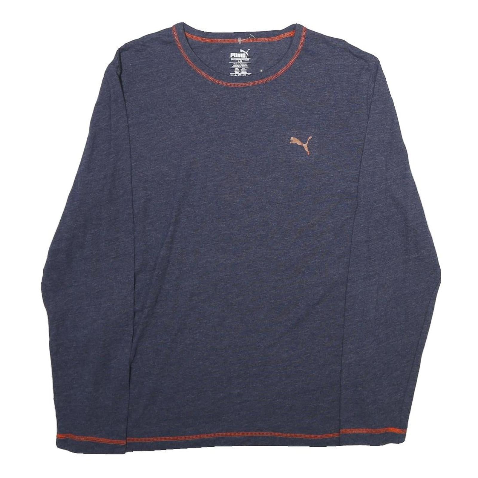 Buy PUMA Mens Blue Long Sleeve T-Shirt L Crew Neck Casual Cotton Top Refurbished - $28.59 PUMA Mens Blue Long Sleeve T-Shirt L Crew Neck Casual Cotton Top Refurbished - N/A refurbished available on Cerqular