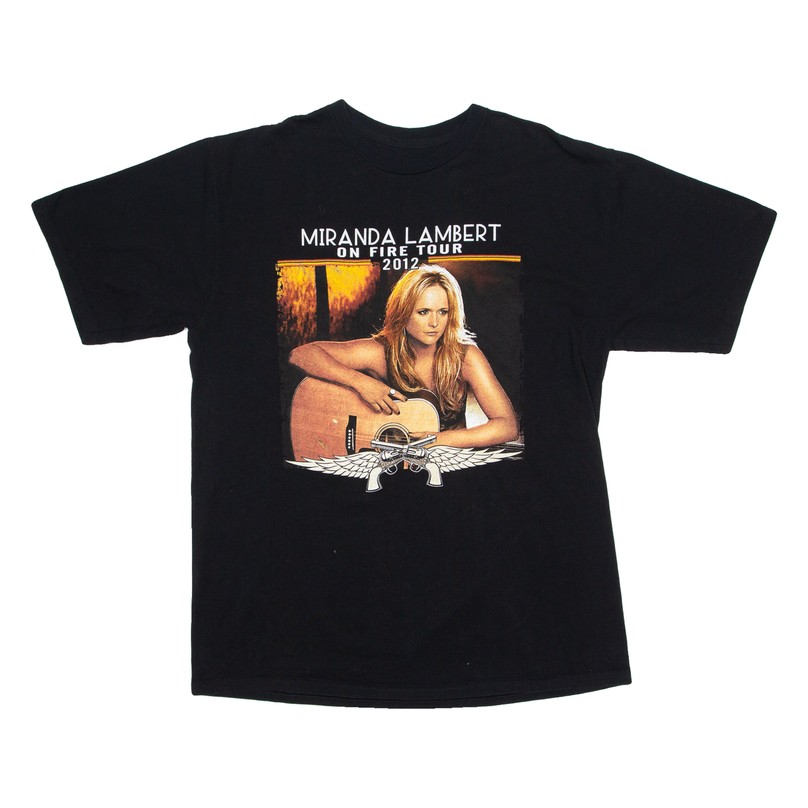 Miranda Lambert On Fire Tour 2012 Mens Band T-Shirt Black 2XL Refurbished - N/A refurbished available on Cerqular