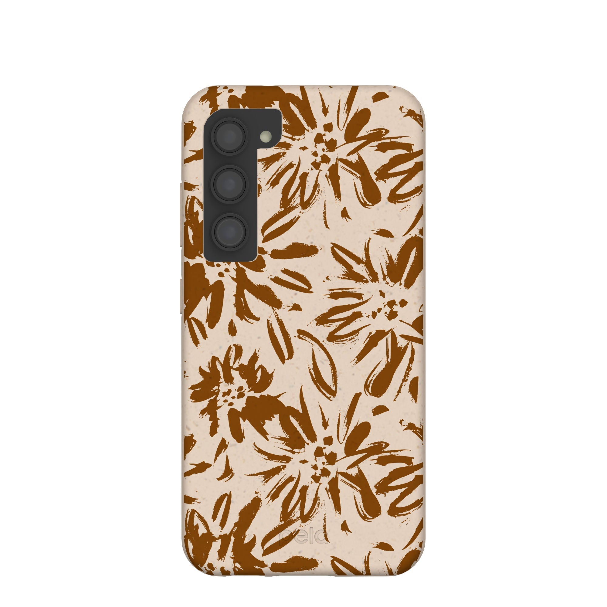 Seashell Petal Burst Samsung Galaxy S23 Case Refurbished - Pela Case refurbished available on Cerqular
