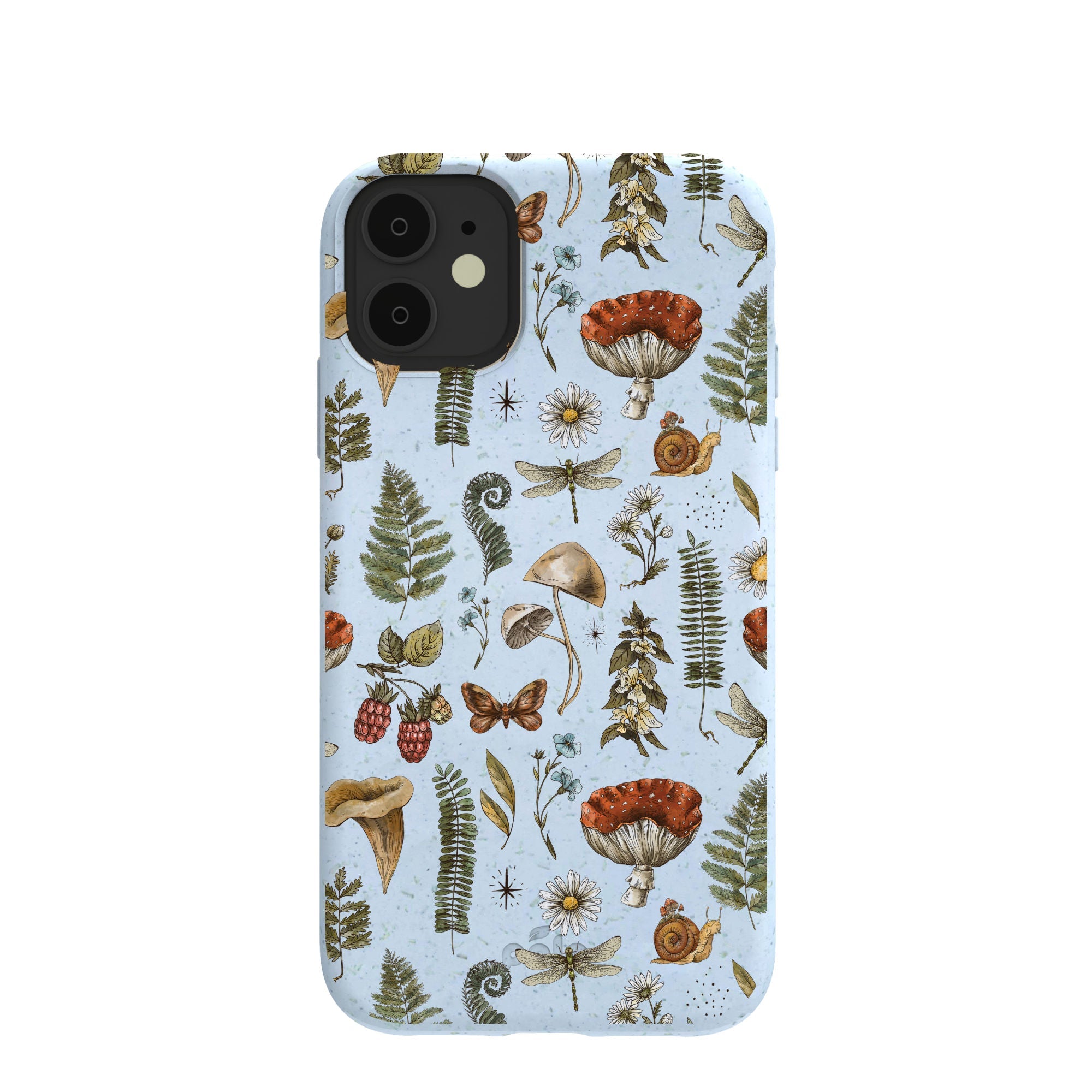 Powder Blue Nature walks iPhone 11 Case Refurbished - Pela Case refurbished available on Cerqular