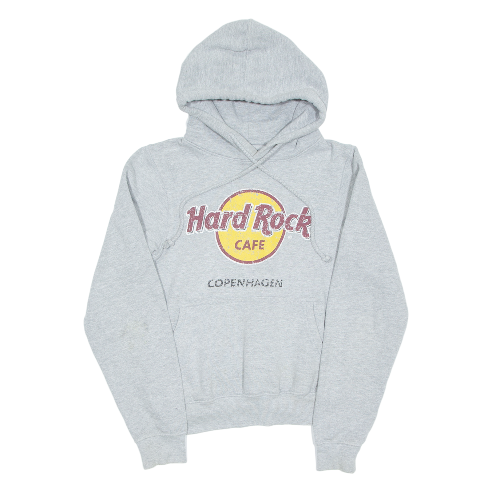 HARD ROCK CAFE Copenhagen Mens Grey Hoodie XS Refurbished - N/A refurbished available on Cerqular