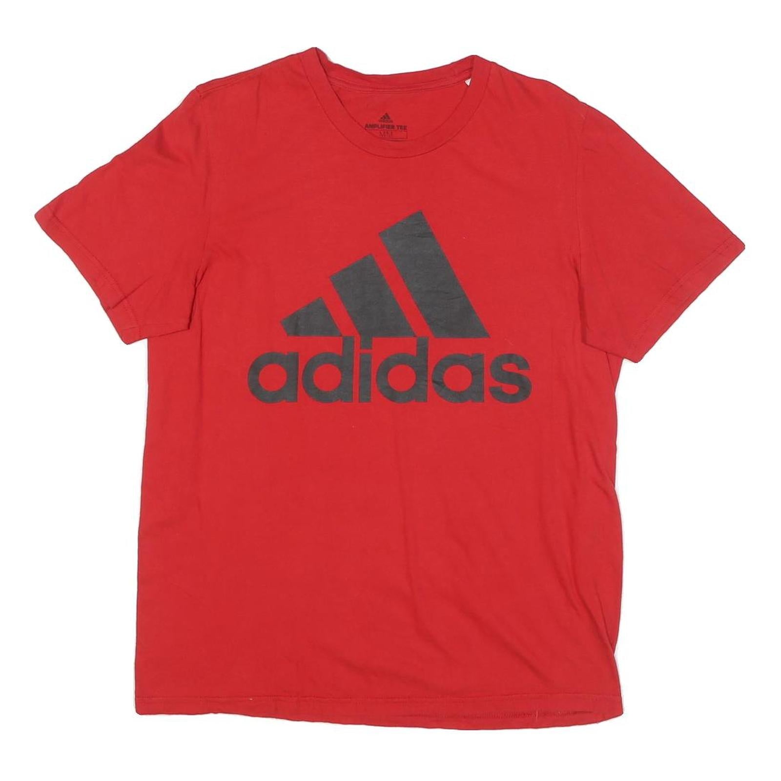 Buy ADIDAS Mens Red Graphic T-Shirt M Short Sleeve Crew Neck Cotton Blend Casual Refurbished - $16.89 ADIDAS Mens Red Graphic T-Shirt M Short Sleeve Crew Neck Cotton Blend Casual Refurbished - N/A refurbished available on Cerqular