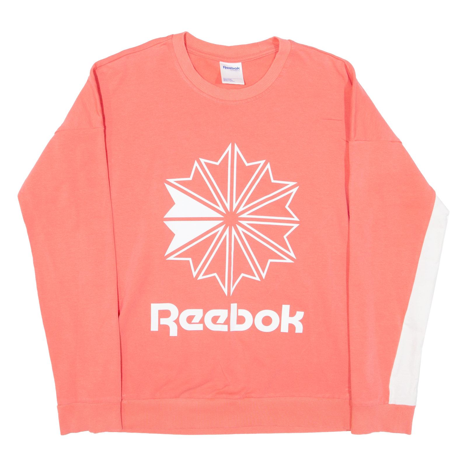 REEBOK Womens Sweatshirt Pink S Refurbished - N/A refurbished available on Cerqular