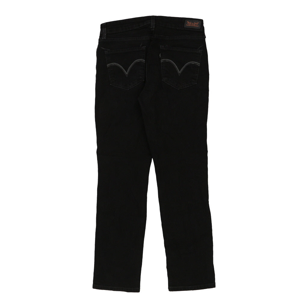 Levis Skinny Jeans - 30W UK 10 Black Cotton Refurbished - Thrifted (note: this is a term often used to describe second- refurbished available on Cerqular