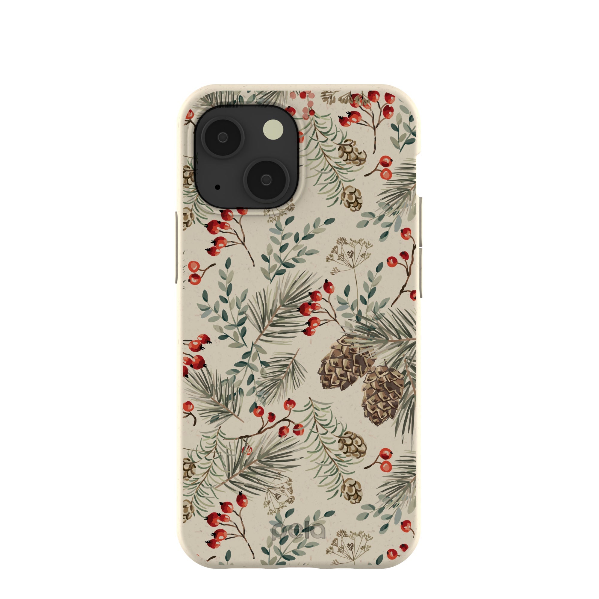 London Fog Winter Spice iPhone 13 Mini Case Refurbished - Pela Case refurbished available on Cerqular