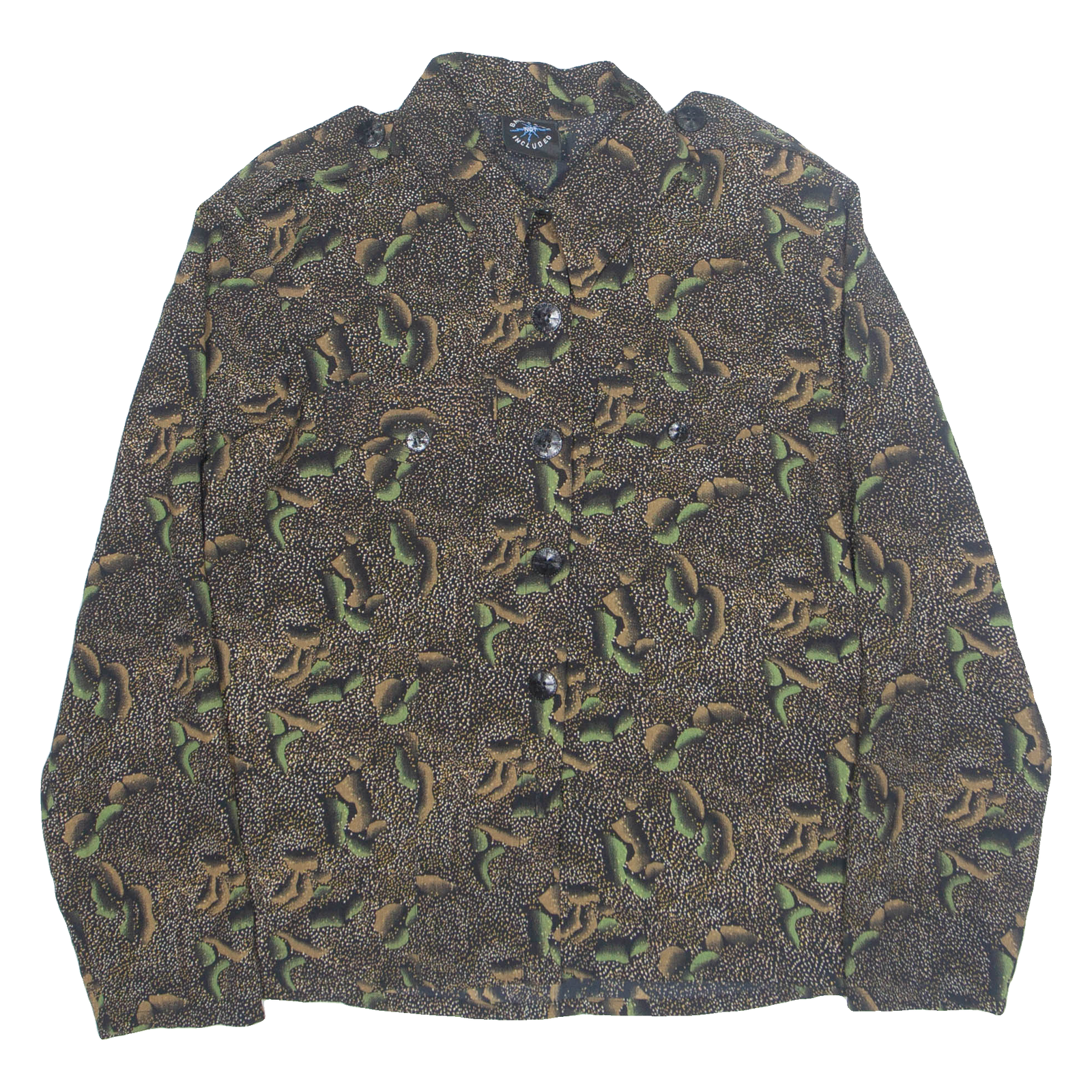 Buy BATTERIES NOT INCLUDED Womens Printed Shirt Brown Collared Polka Dot M Refurbished - $16.89 BATTERIES NOT INCLUDED Womens Printed Shirt Brown Collared Polka Dot M Refurbished - N/A refurbished available on Cerqular