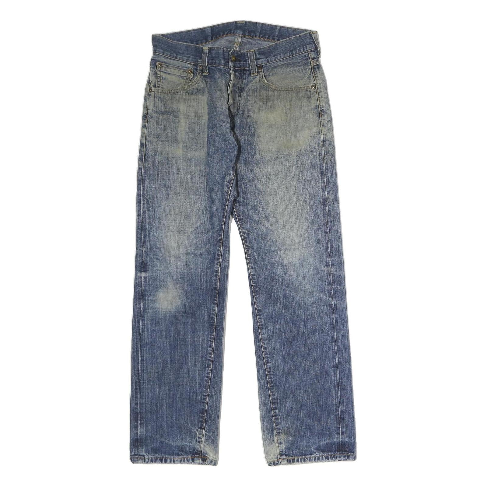 CARHARTT Mens Blue Regular Fit Denim Jeans W30 L30 Workwear Casual Zip Closure Refurbished - N/A refurbished available on Cerqular