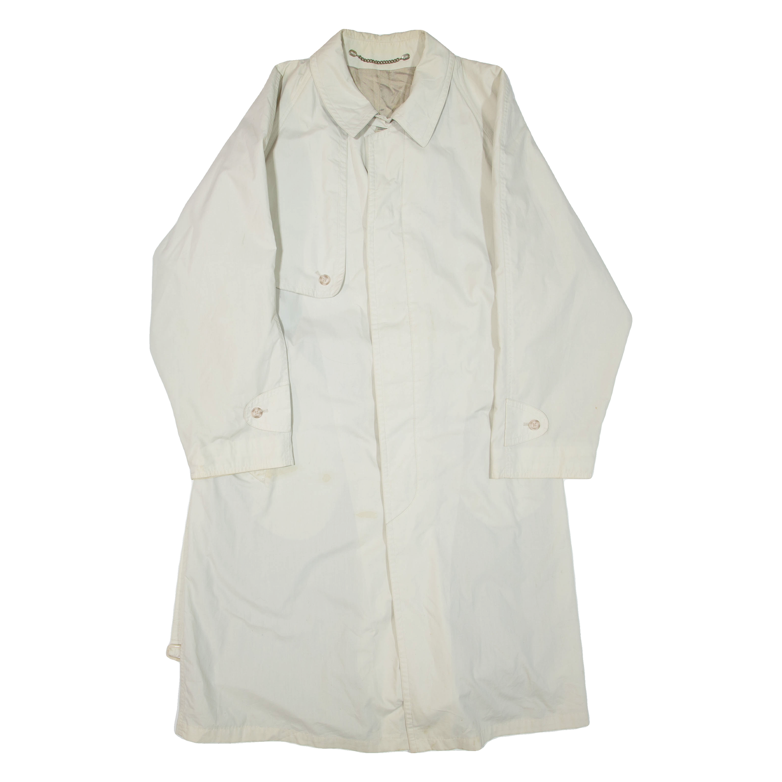 Belted Womens Trench Jacket Beige L Refurbished - N/A refurbished available on Cerqular