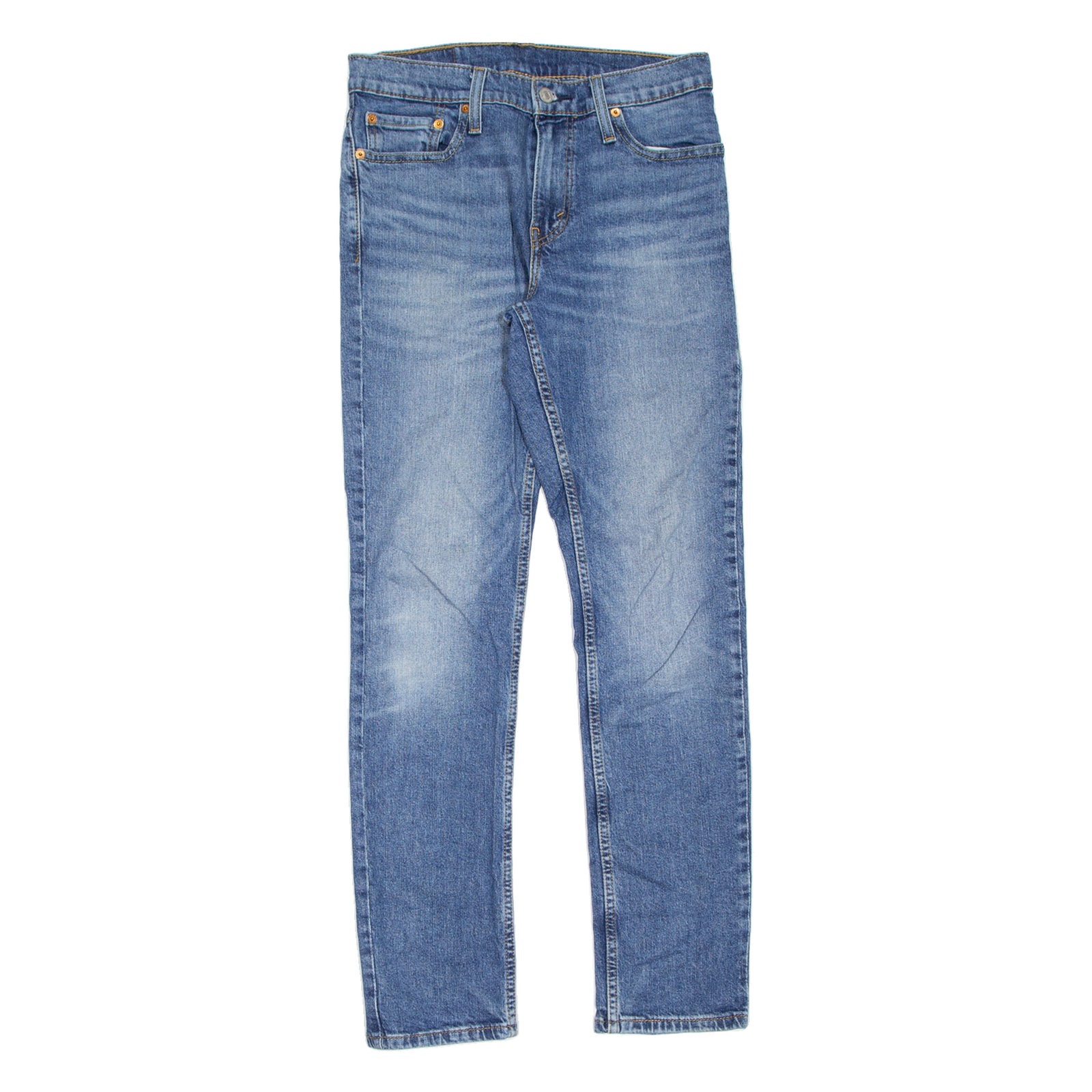 LEVI'S 511 Jeans Mens Blue Slim Straight Stone Wash W30 L32 Refurbished - N/A refurbished available on Cerqular