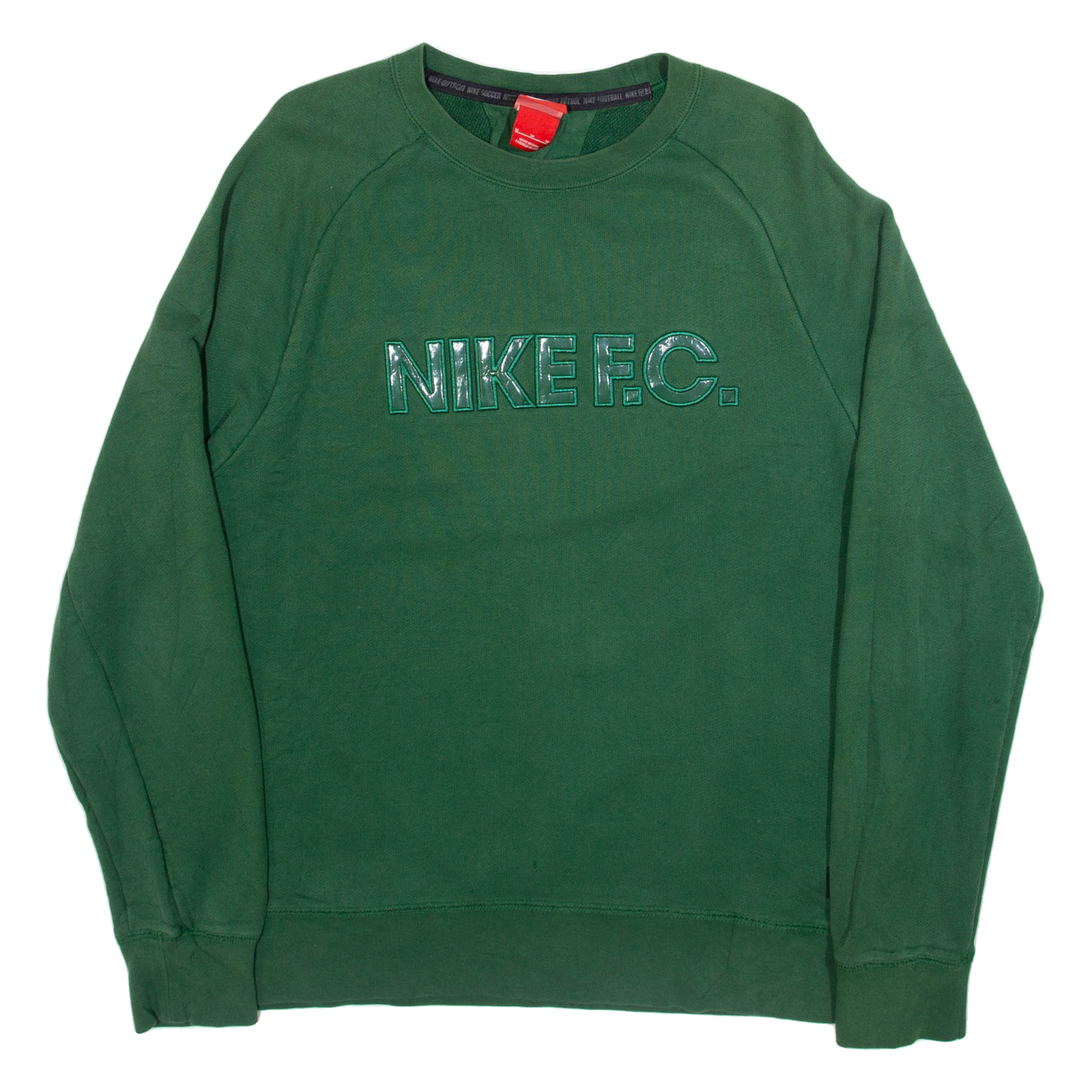 NIKE Mens Sweatshirt Green M Refurbished - N/A refurbished available on Cerqular