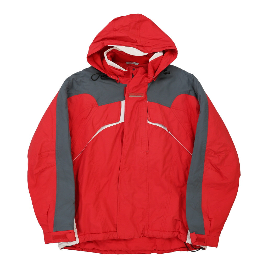Dubin Ski Jacket - XL Red Nylon Refurbished - Thrifted (note: this is a term often used to describe second- refurbished available on Cerqular