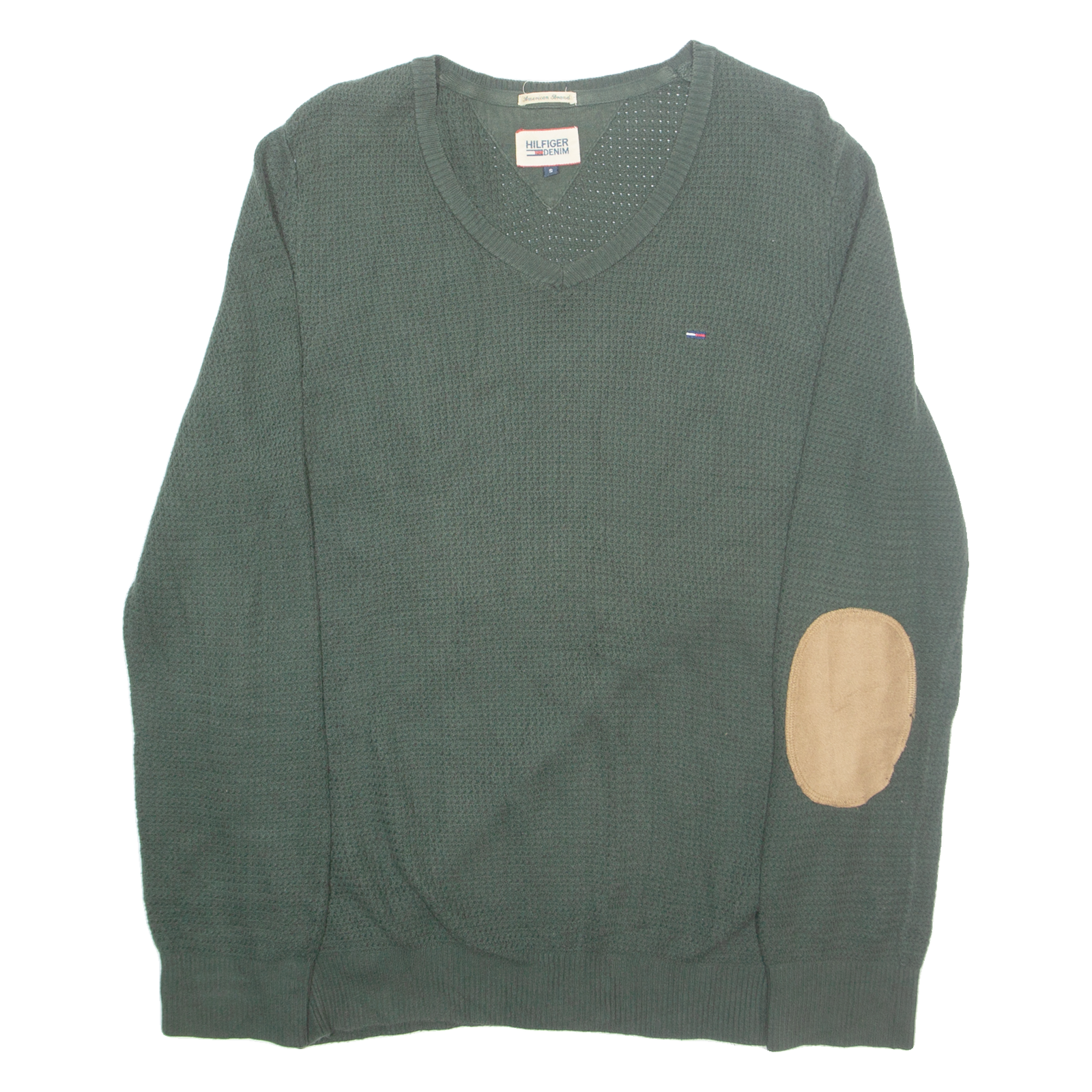 Buy TOMMY HILFIGER Mens Jumper Green V-Neck Tight Knit S Refurbished - $20.79 TOMMY HILFIGER Mens Jumper Green V-Neck Tight Knit S Refurbished - N/A refurbished available on Cerqular