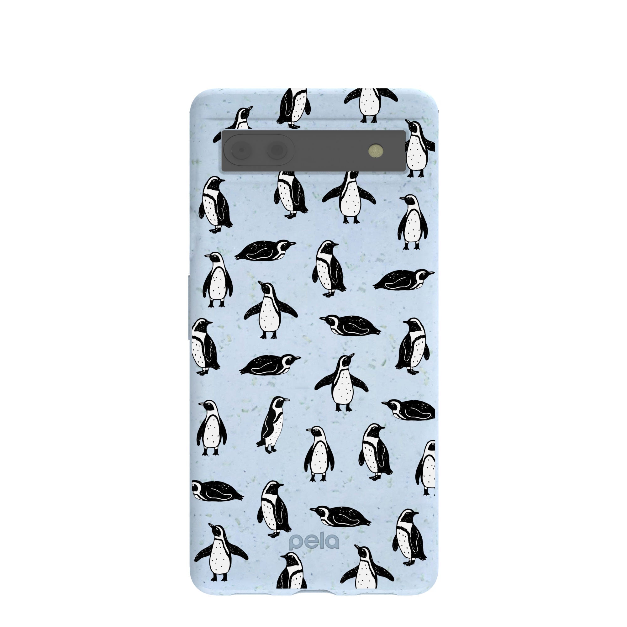 Powder Blue Waddles Google Pixel 6a Case Refurbished - Pela Case refurbished available on Cerqular