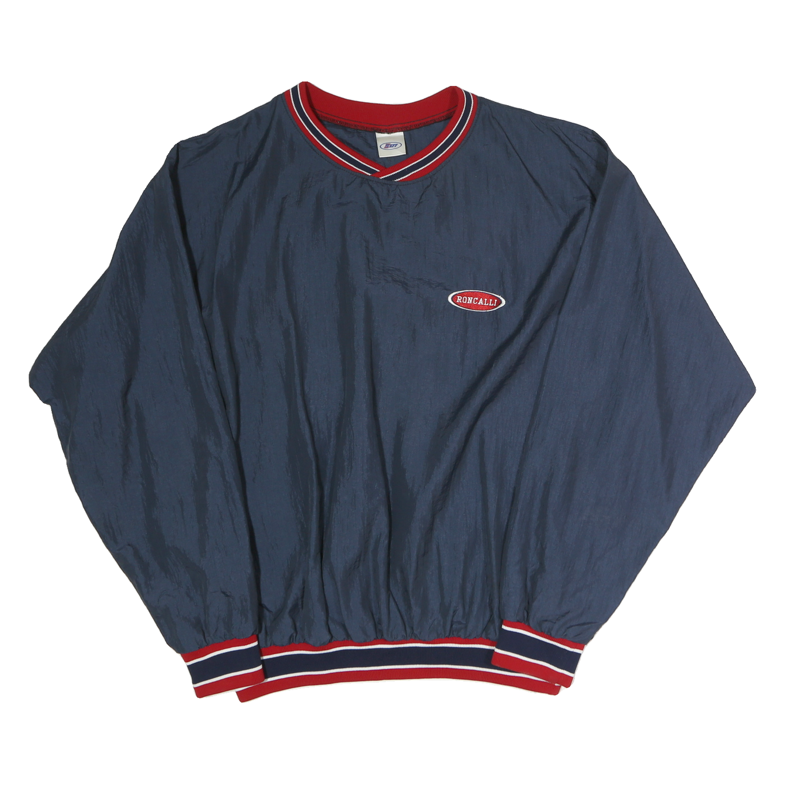NEFF Mens Blue Crew Neck M Roncalli Logo Sweatshirt Pullover Sports Casual Refurbished - N/A refurbished available on Cerqular