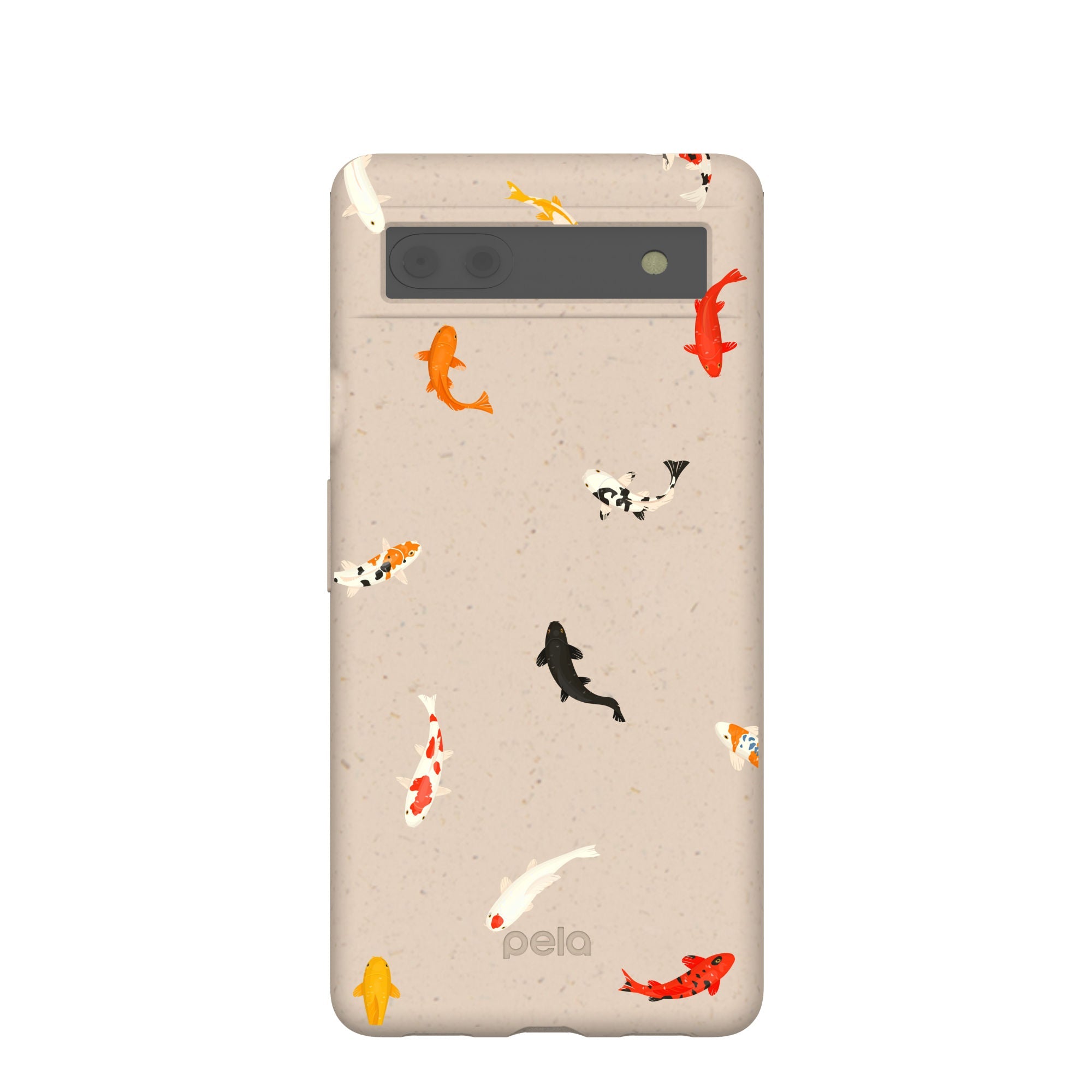 Buy Seashell Lil Koi Google Pixel 6a Case Refurbished - $65.00 Seashell Lil Koi Google Pixel 6a Case Refurbished - Pela Case refurbished available on Cerqular
