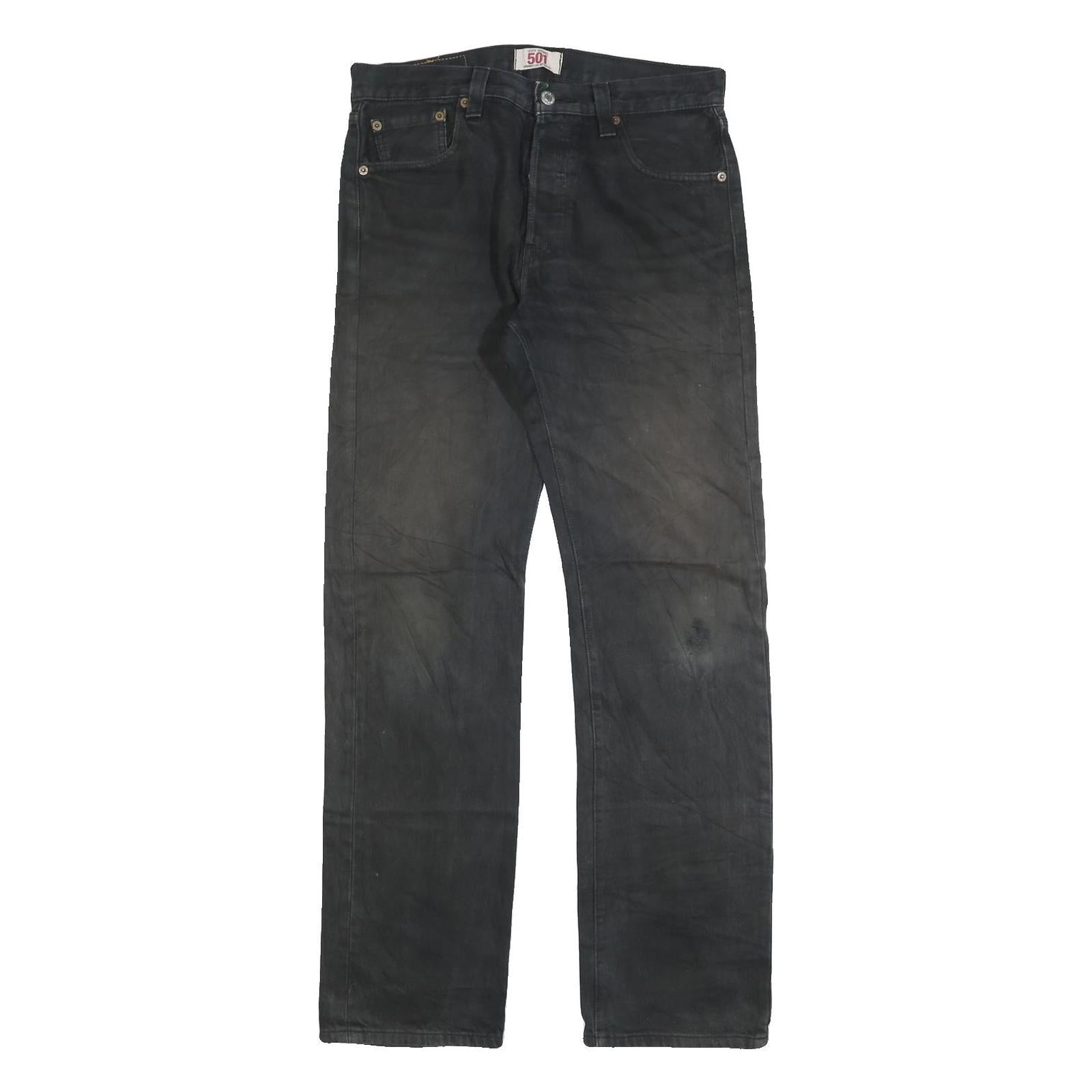 Buy LEVI'S 501 Mens Black Regular Straight Denim Dark W30 L32 Classic Button Fly Refurbished - $38.99 LEVI'S 501 Mens Black Regular Straight Denim Dark W30 L32 Classic Button Fly Refurbished - N/A refurbished available on Cerqular