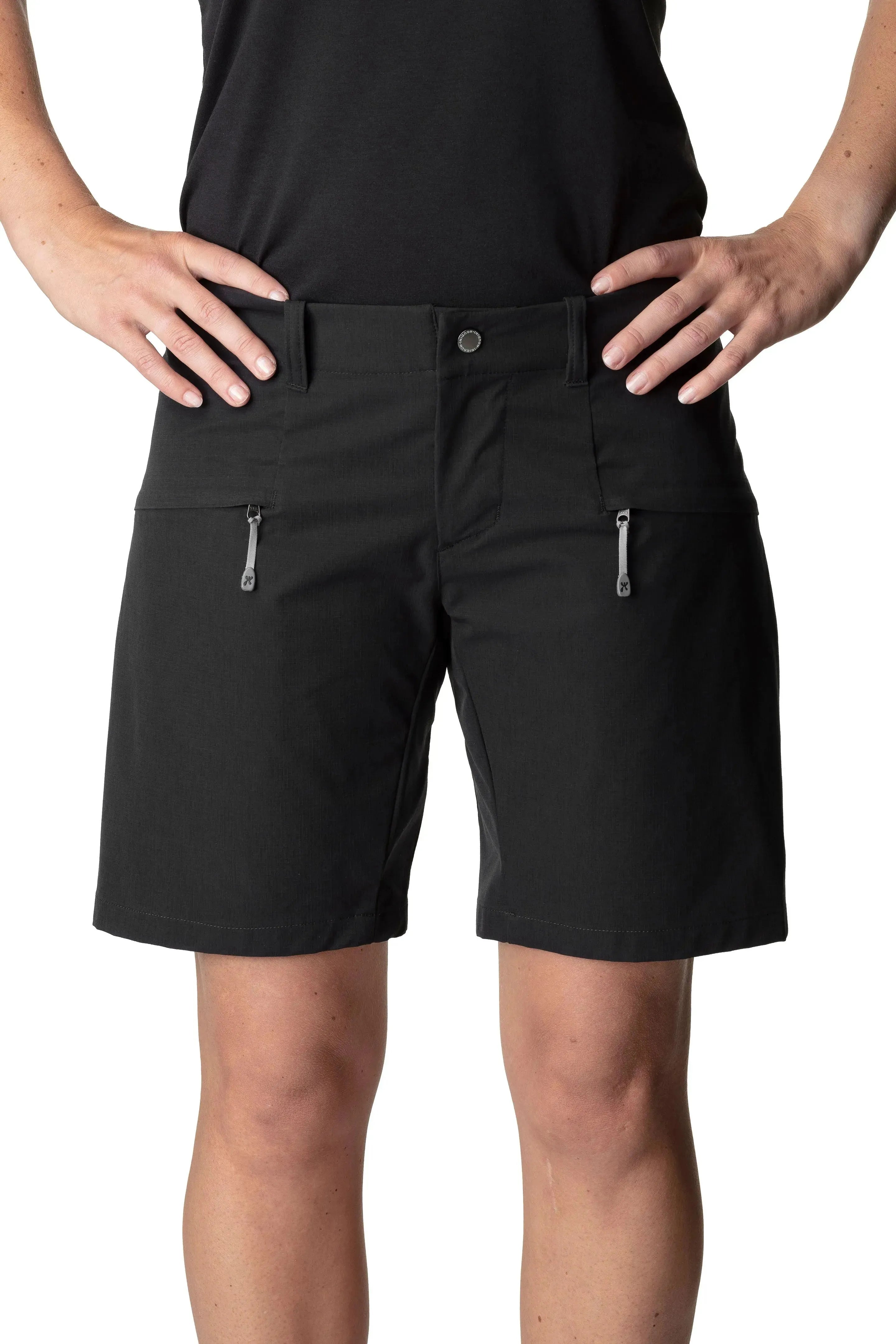 W's Daybreak Shorts | Color: true black | Size: M Refurbished - Houdini Sportswear refurbished available on Cerqular