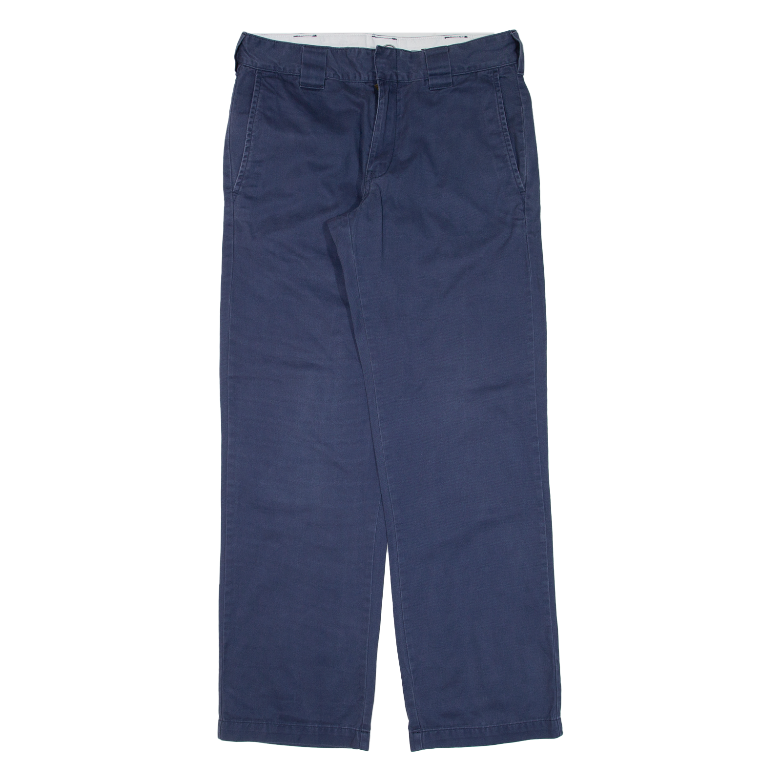 DICKIES Workwear Mens Trousers Blue Regular Straight W30 L32 Refurbished - N/A refurbished available on Cerqular
