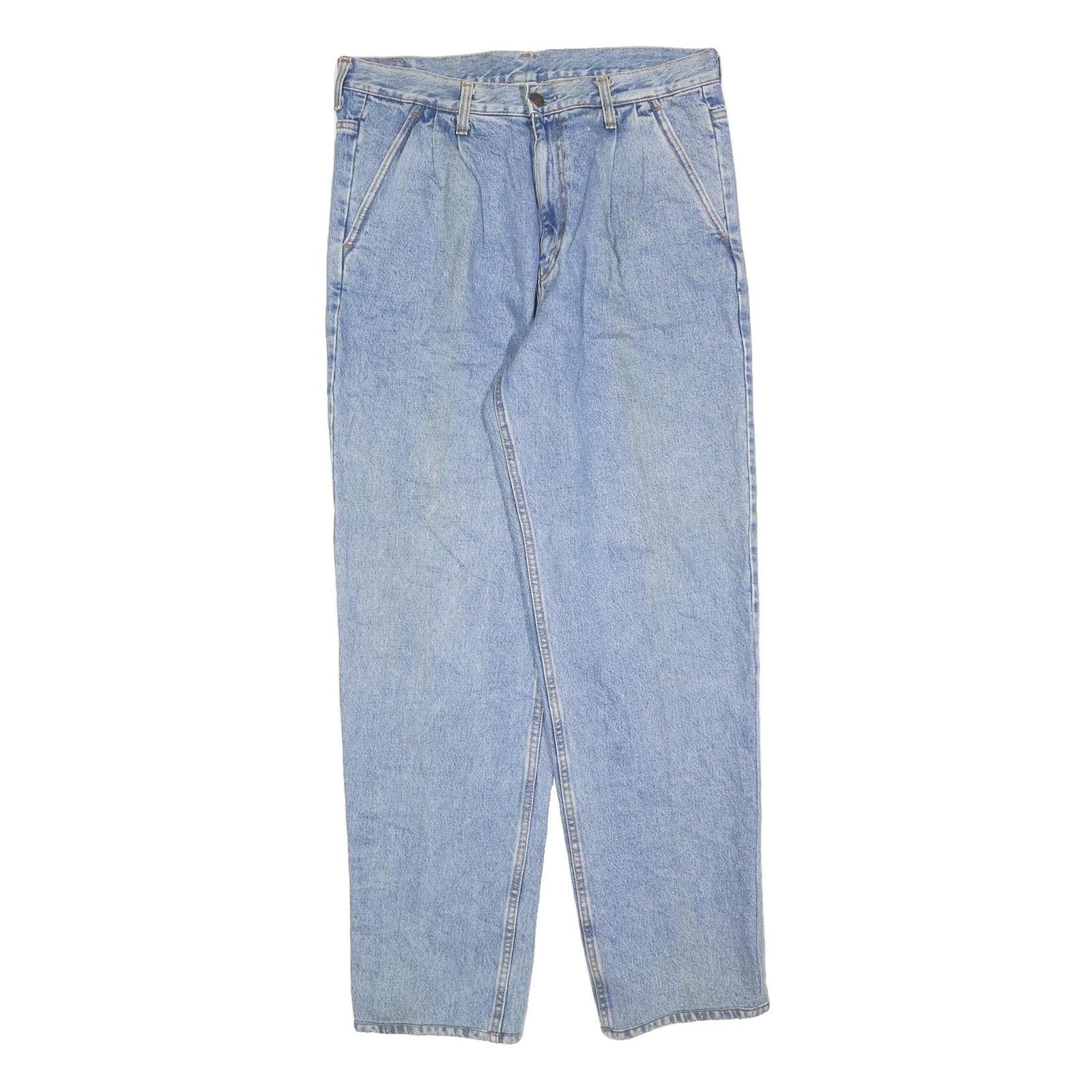 LEVI'S 661 Womens Jeans Blue Relaxed Straight Denim Medium W34 L32 Classic Fit Refurbished - N/A refurbished available on Cerqular