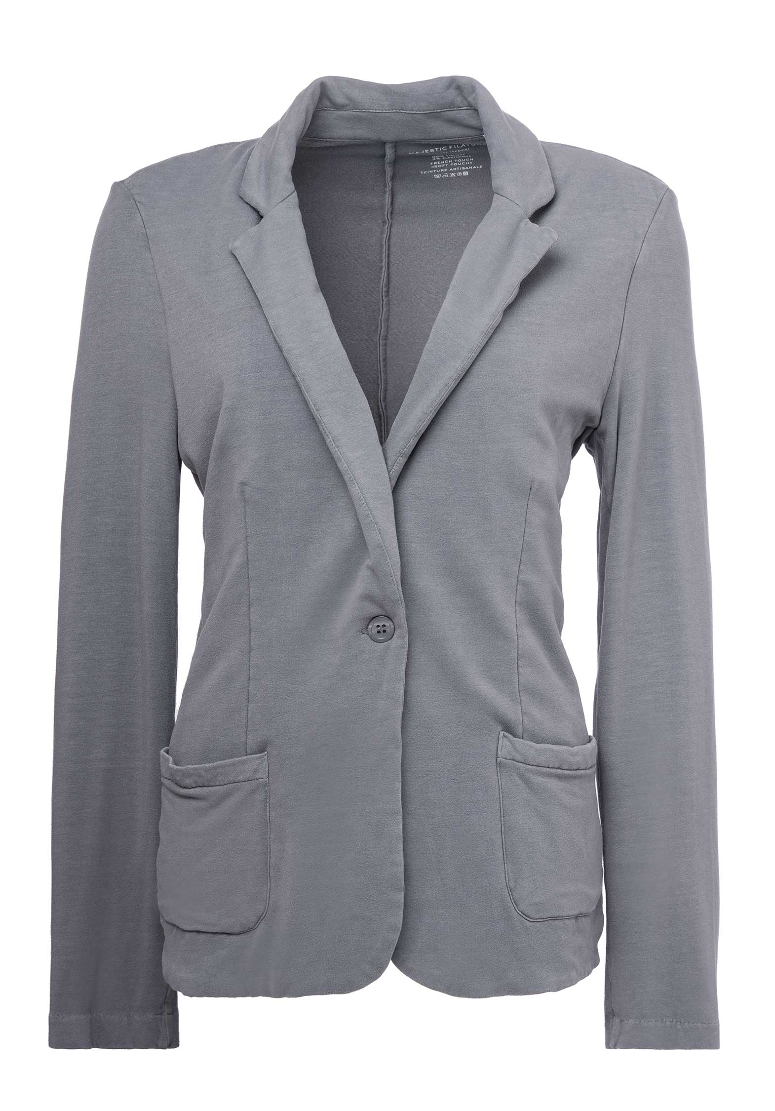 Jacket 004-fve046 Bleu-Grise | Color: BLEU GRISE | Size: 1-S Refurbished - Rue Madame is a known brand, and the standardized name is " refurbished available on Cerqular