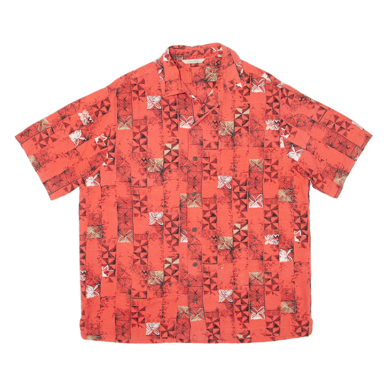 PARADISE COLLECTION Mens Shirt Red Check L Refurbished - N/A refurbished available on Cerqular
