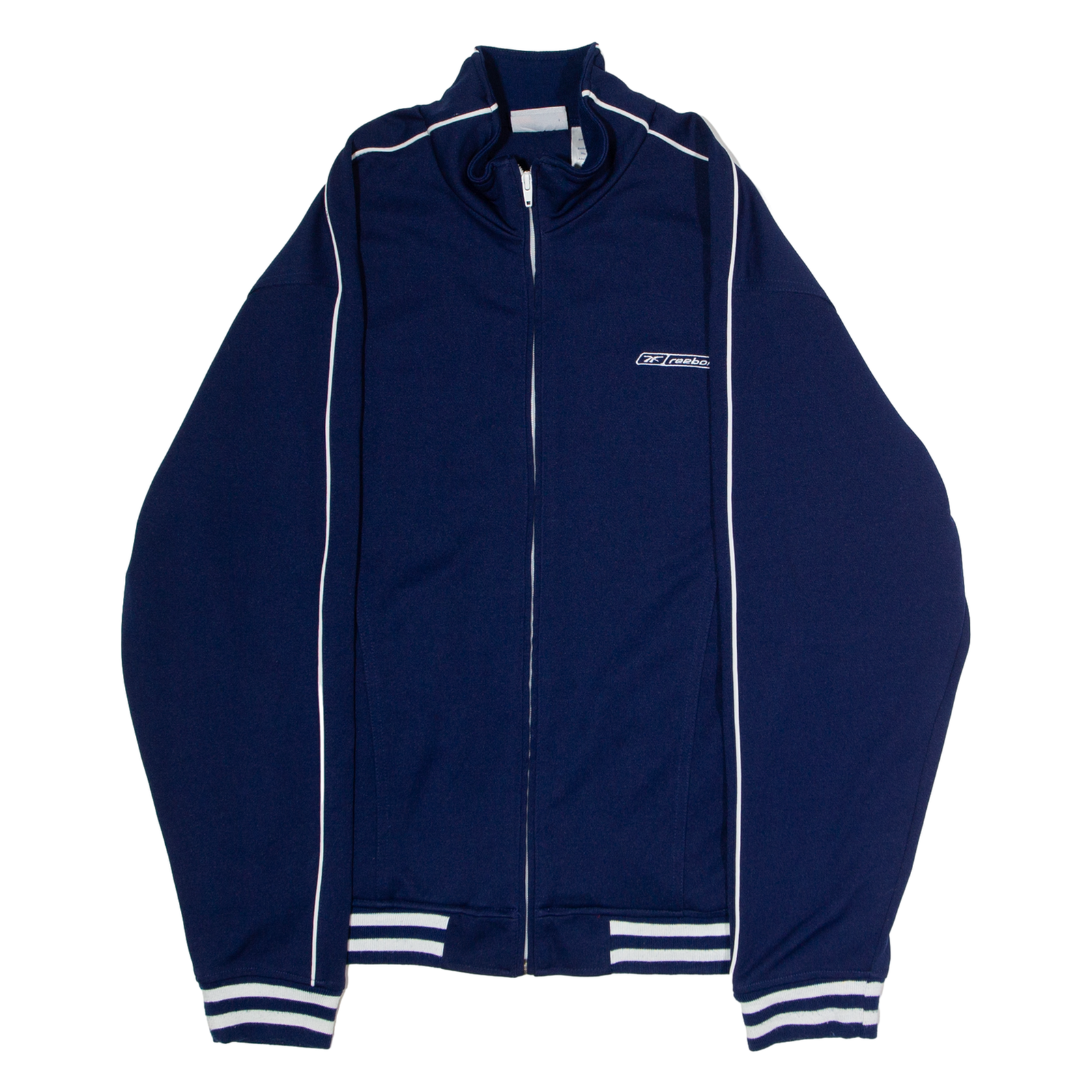 REEBOK Mens Track Jacket Blue L Refurbished - N/A refurbished available on Cerqular