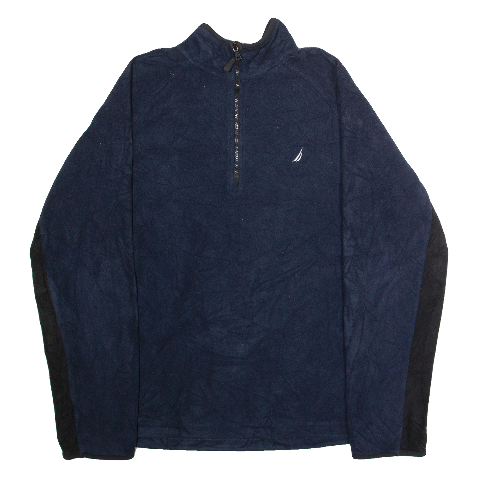 NAUTICA Mens Pullover Jacket Blue Colourblock XL Refurbished - N/A refurbished available on Cerqular