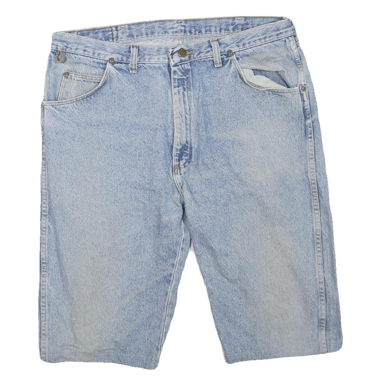 Buy WRANGLER Mens Denim Light Blue Shorts L W36 Casual Cotton Blend Summer Refurbished - $25.99 WRANGLER Mens Denim Light Blue Shorts L W36 Casual Cotton Blend Summer Refurbished - N/A refurbished available on Cerqular