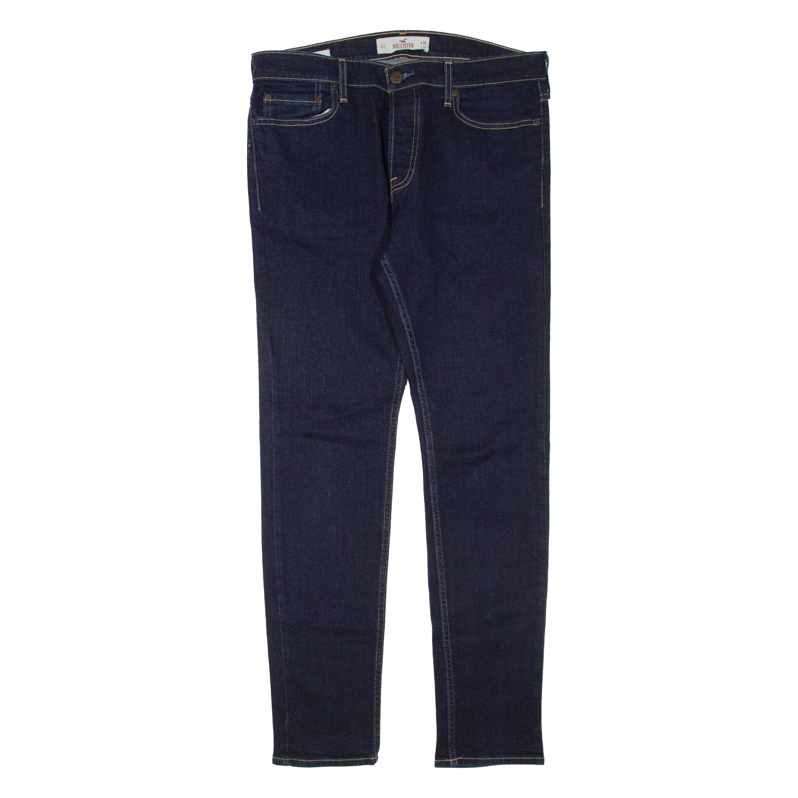 HOLLISTER Super Skinny Womens Jeans Blue Regular Skinny W34 L32 Refurbished - N/A refurbished available on Cerqular