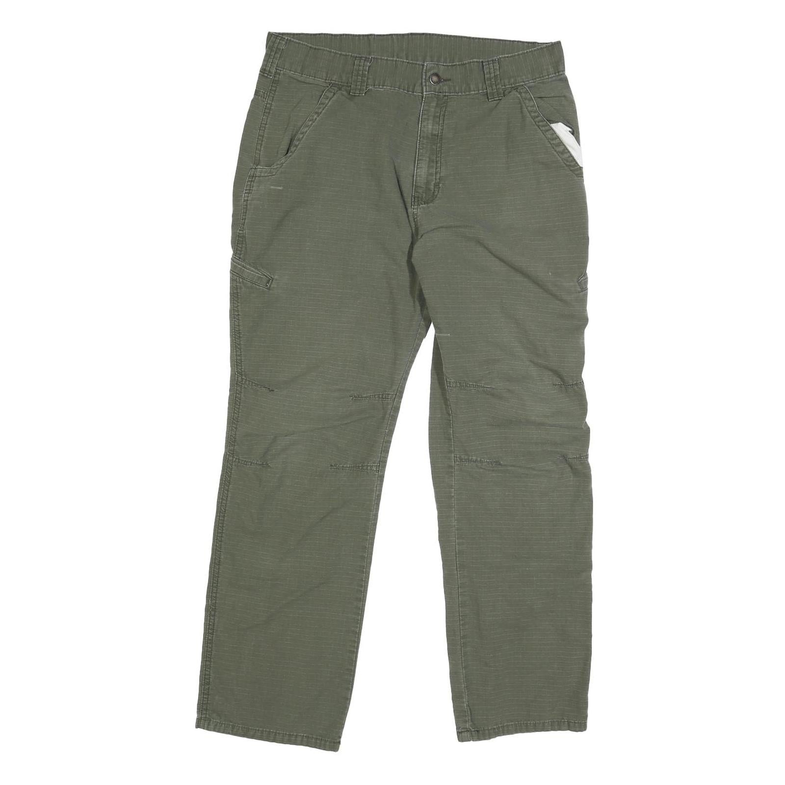 DICKIES Mens Cotton Blend Green Regular Straight Trousers W32 L27 Casual Refurbished - N/A refurbished available on Cerqular