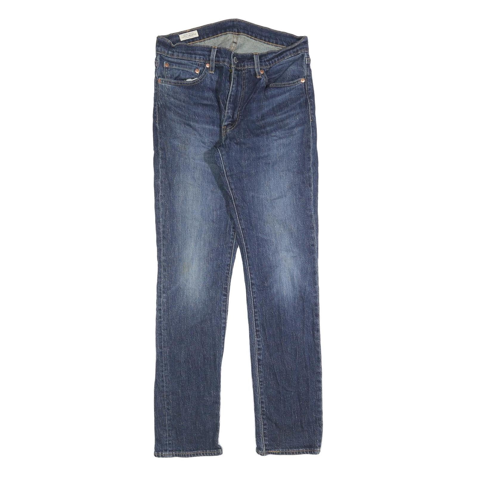 LEVI'S 511 BIG E Mens Jeans Blue Slim Skinny Denim Medium W32 L32 Classic Fit Refurbished - N/A refurbished available on Cerqular