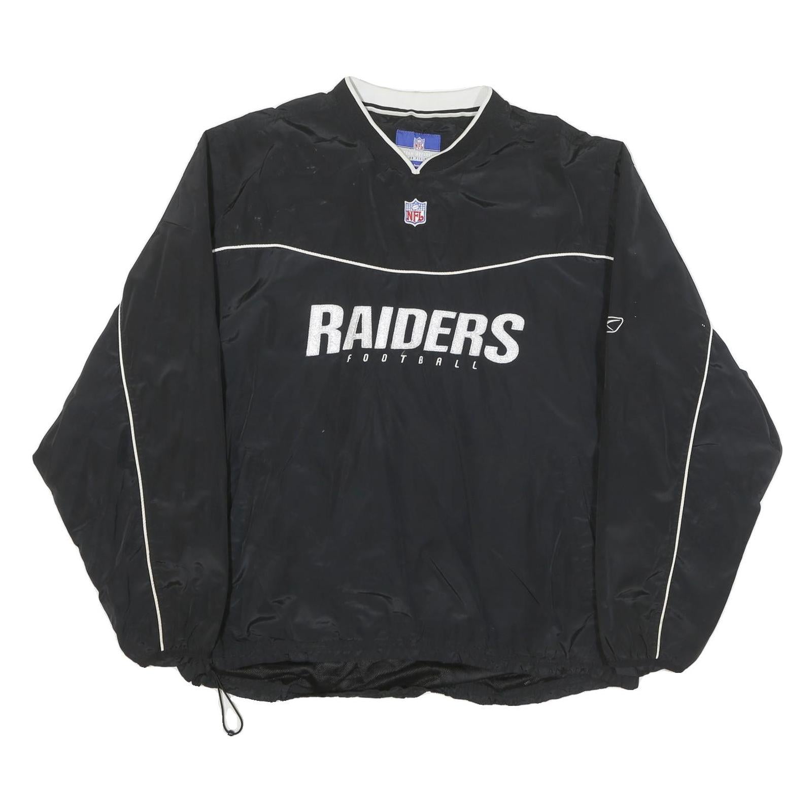 Buy NFL Mens Black Raiders Football Polyester Blend Jacket XL Plain Sportswear Refurbished - $58.49 NFL Mens Black Raiders Football Polyester Blend Jacket XL Plain Sportswear Refurbished - N/A refurbished available on Cerqular