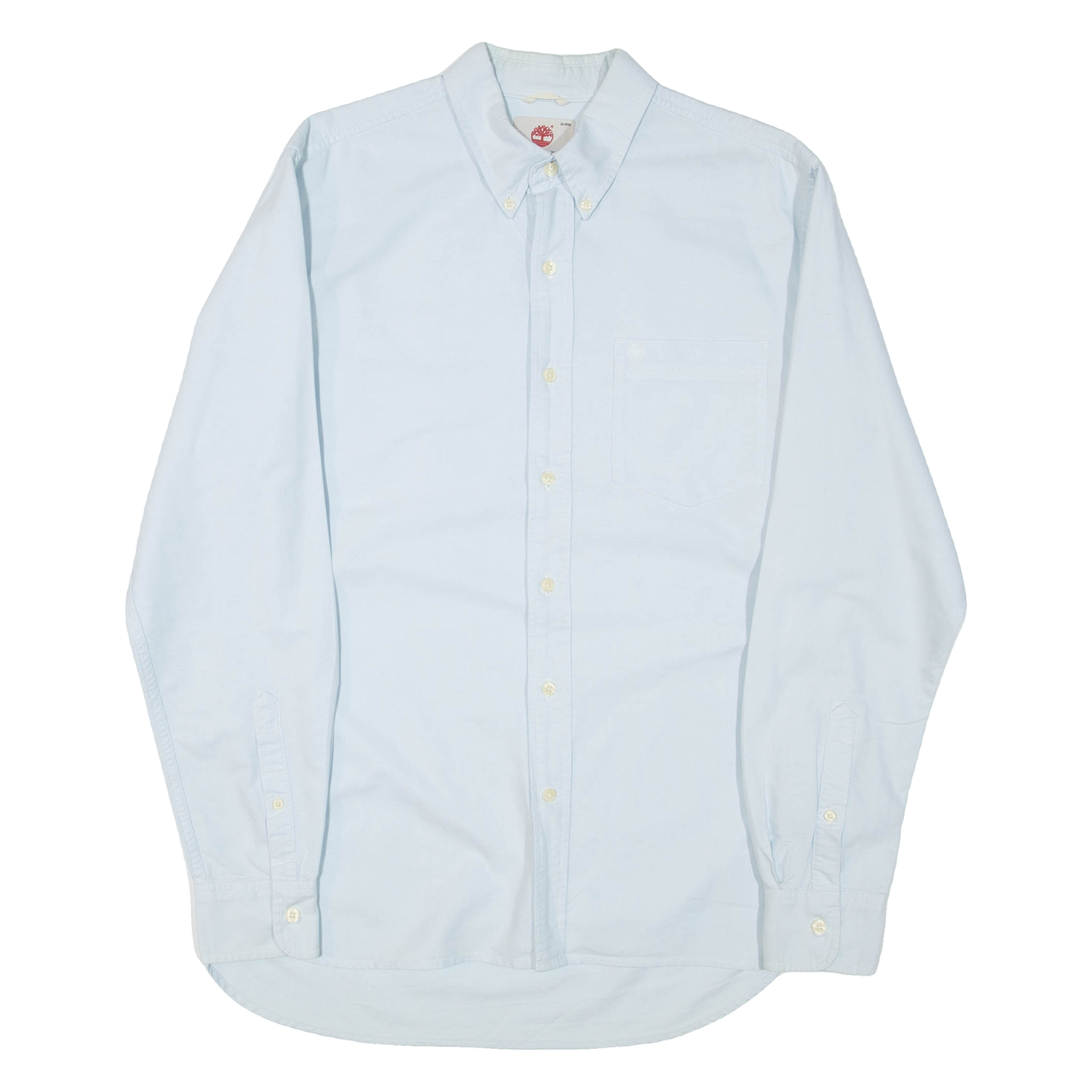 TIMBERLAND Mens Plain Shirt Blue Long Sleeve S Refurbished - N/A refurbished available on Cerqular
