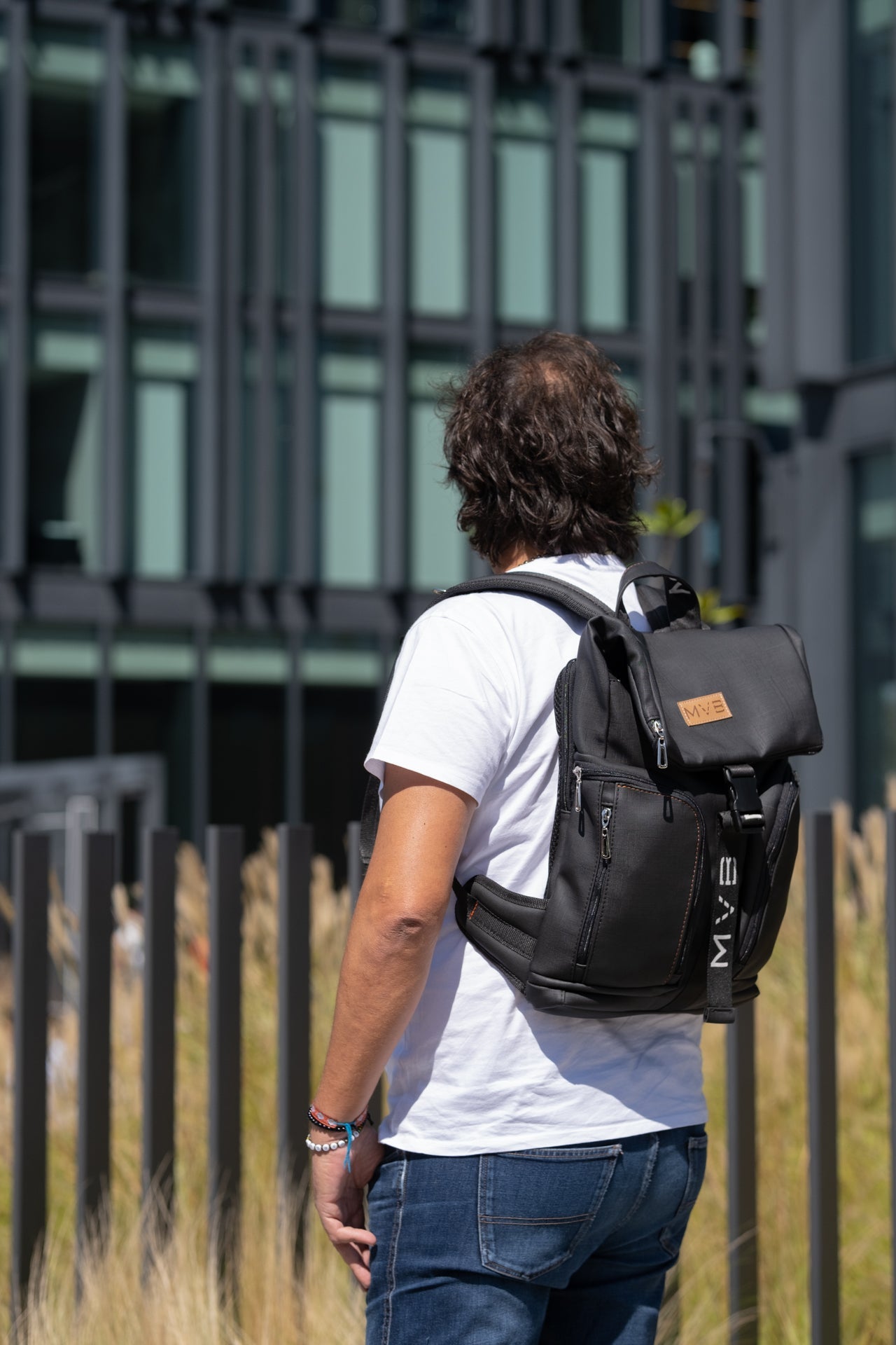 Xclusive Laptop Vegan Backpack black Refurbished - My Vegan Bags refurbished available on Cerqular