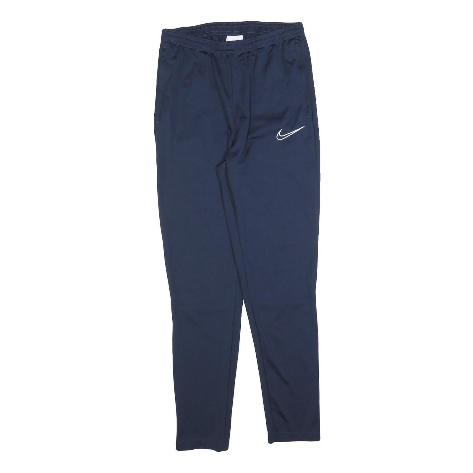 NIKE Mens Joggers Navy S W26 L28 Slim Tapered Fit Sportswear Refurbished - N/A refurbished available on Cerqular