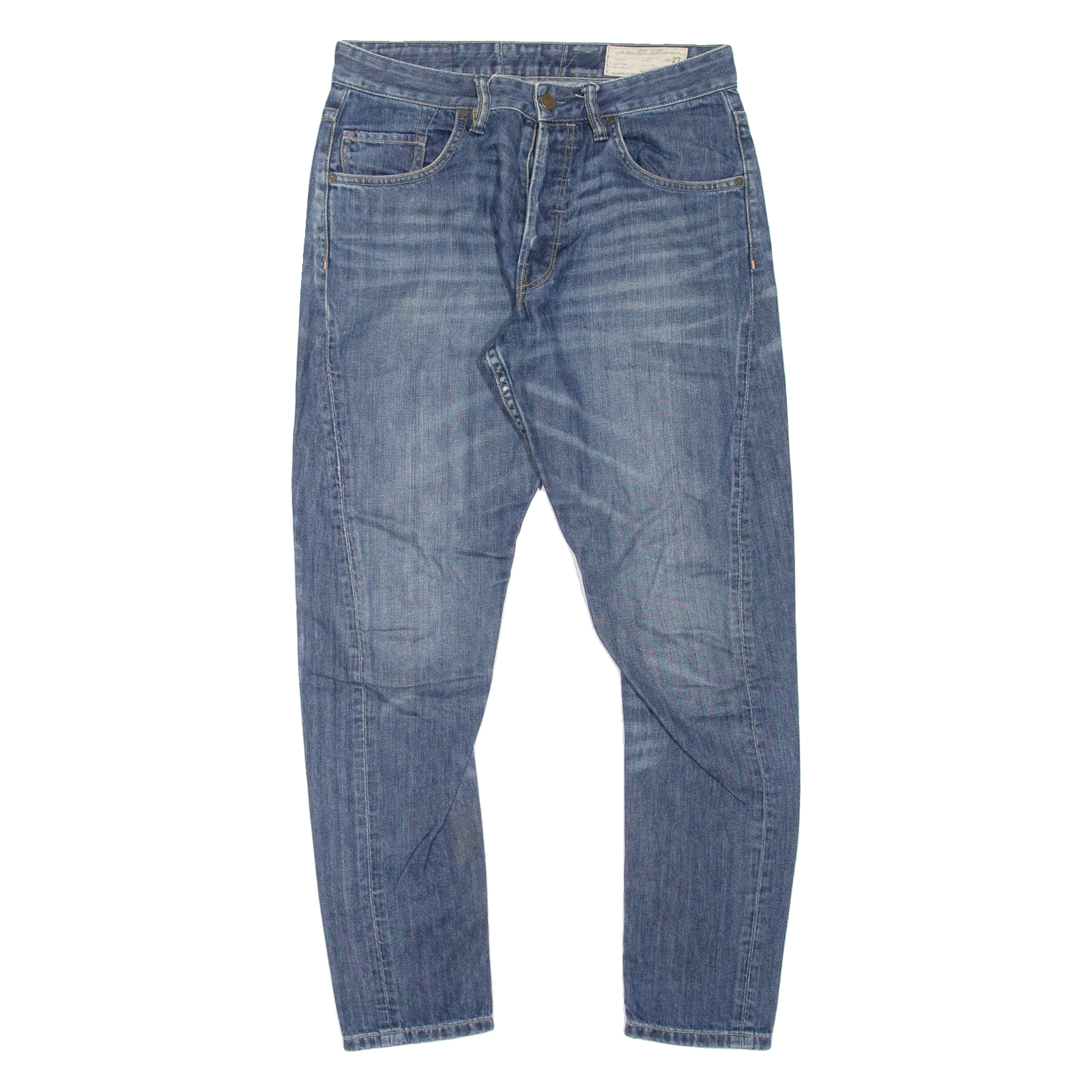 ALL SAINTS Mens Jeans Blue Slim Skinny Stone Wash W30 L28 Refurbished - N/A refurbished available on Cerqular