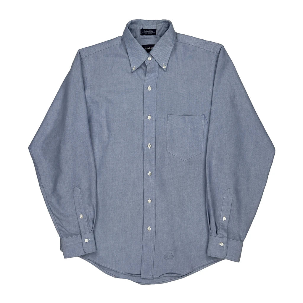 Buy Gant Shirt - Medium Blue Cotton Blend Refurbished - $52.25 Gant Shirt - Medium Blue Cotton Blend Refurbished - Thrifted (note: this is a term often used to describe second- refurbished available on Cerqular
