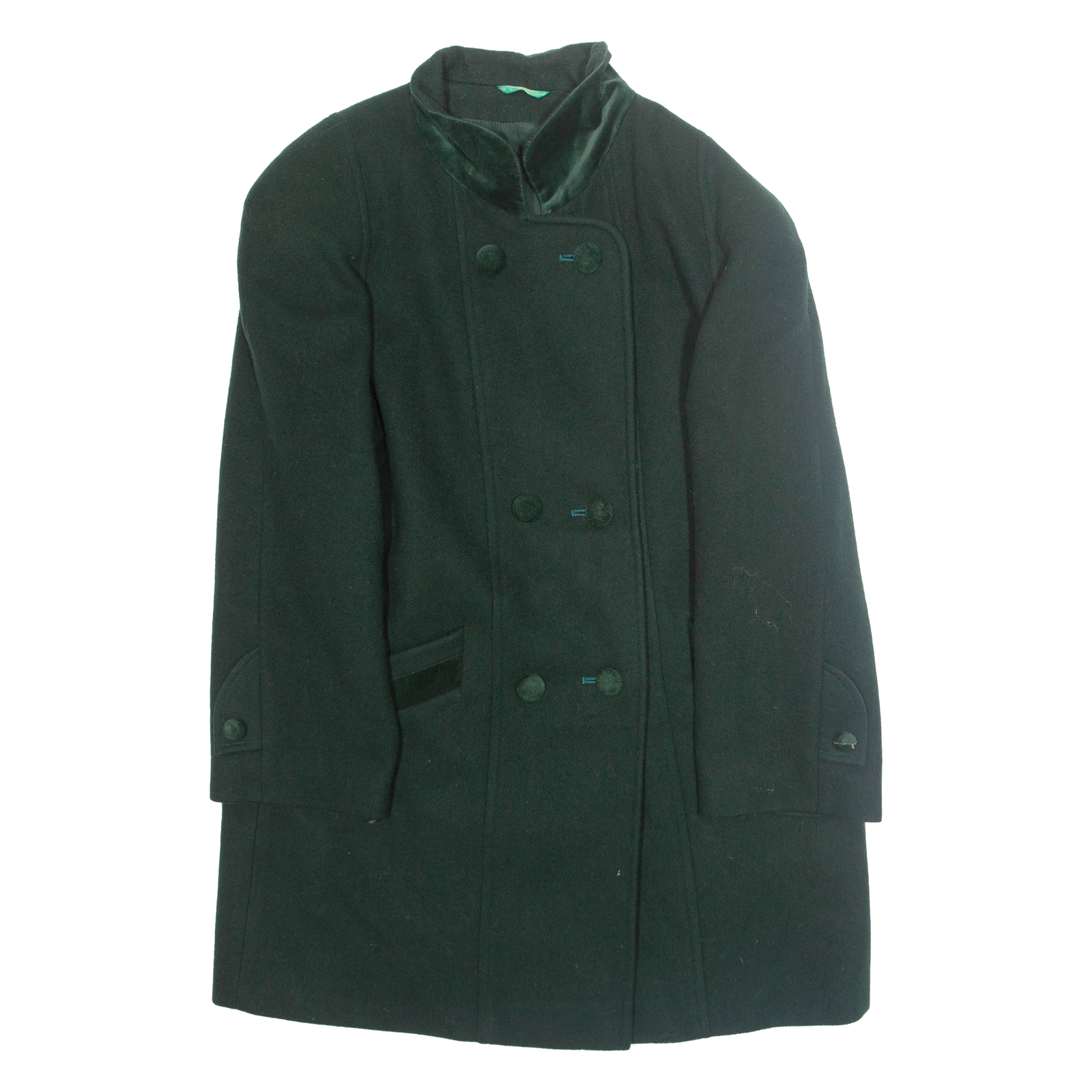 CANDA Womens Overcoat Jacket Green Wool M Refurbished - N/A refurbished available on Cerqular