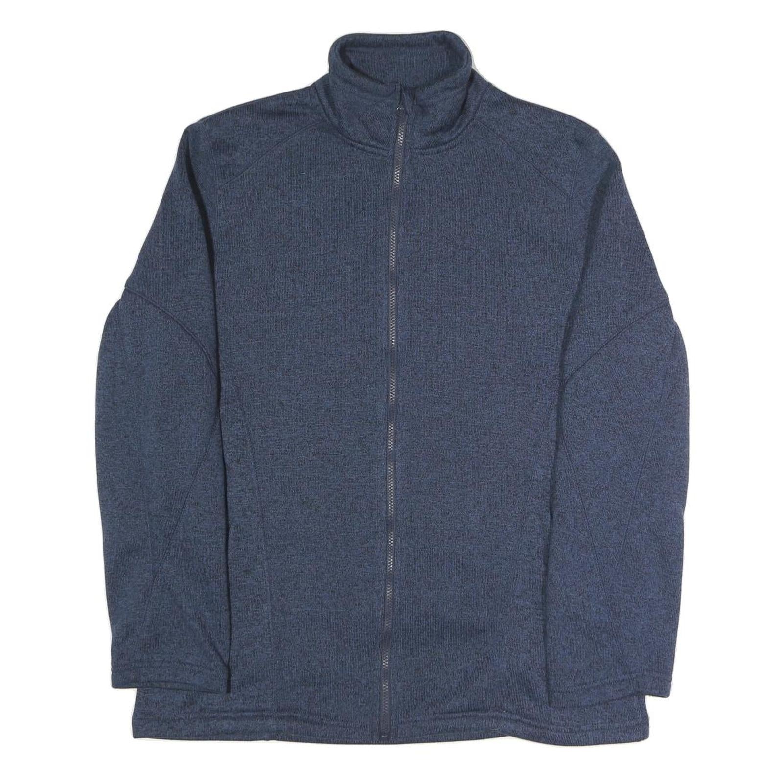 CRIVIT Mens Blue Polyester Blend Zip Jacket XL Casual Outdoor Lightweight Layer Refurbished - N/A refurbished available on Cerqular