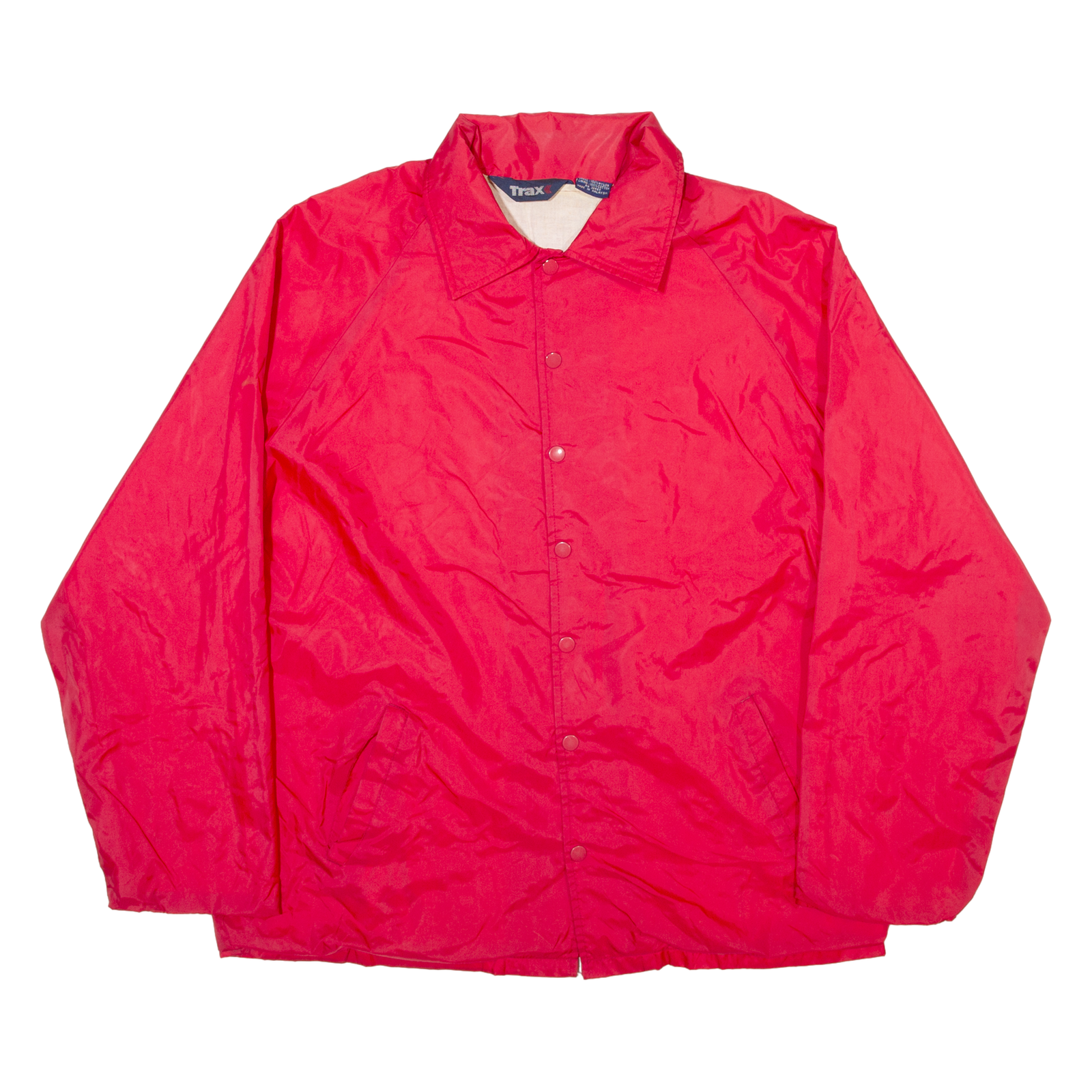 TRAX Mens Shell Jacket Red Nylon M Refurbished - N/A refurbished available on Cerqular
