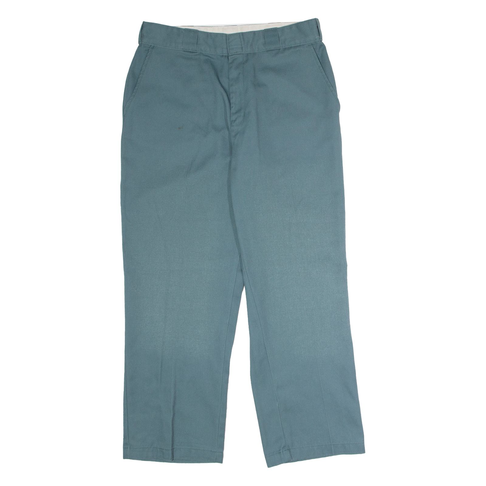 DICKIES X Urban Outfitters Workwear Womens Twill Trousers Green Straight W32 L27 Refurbished - N/A refurbished available on Cerqular