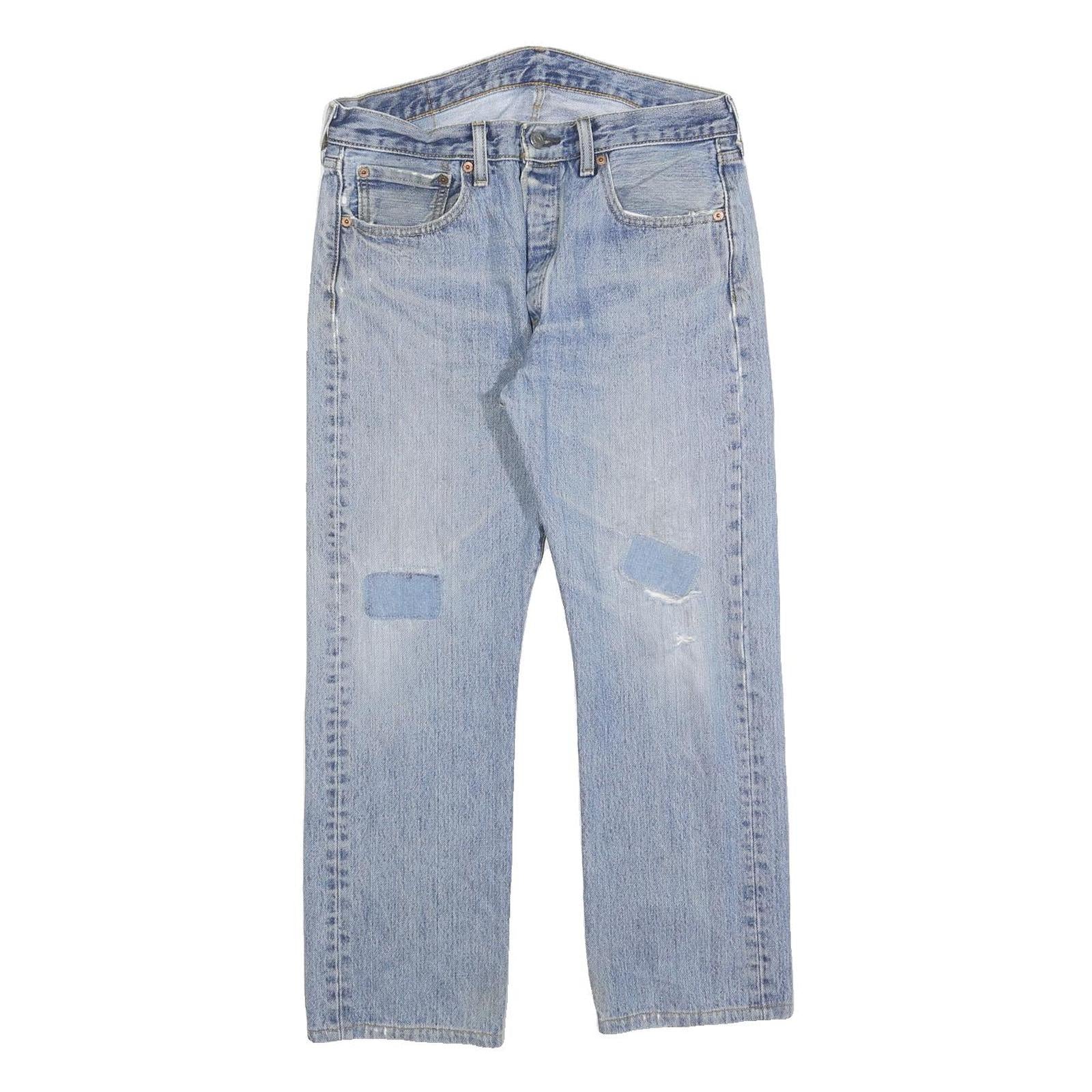 Buy LEVI'S 501 Mens Jeans Blue Regular Straight Denim Light W32 L26 Classic Fit Refurbished - $45.49 LEVI'S 501 Mens Jeans Blue Regular Straight Denim Light W32 L26 Classic Fit Refurbished - N/A refurbished available on Cerqular