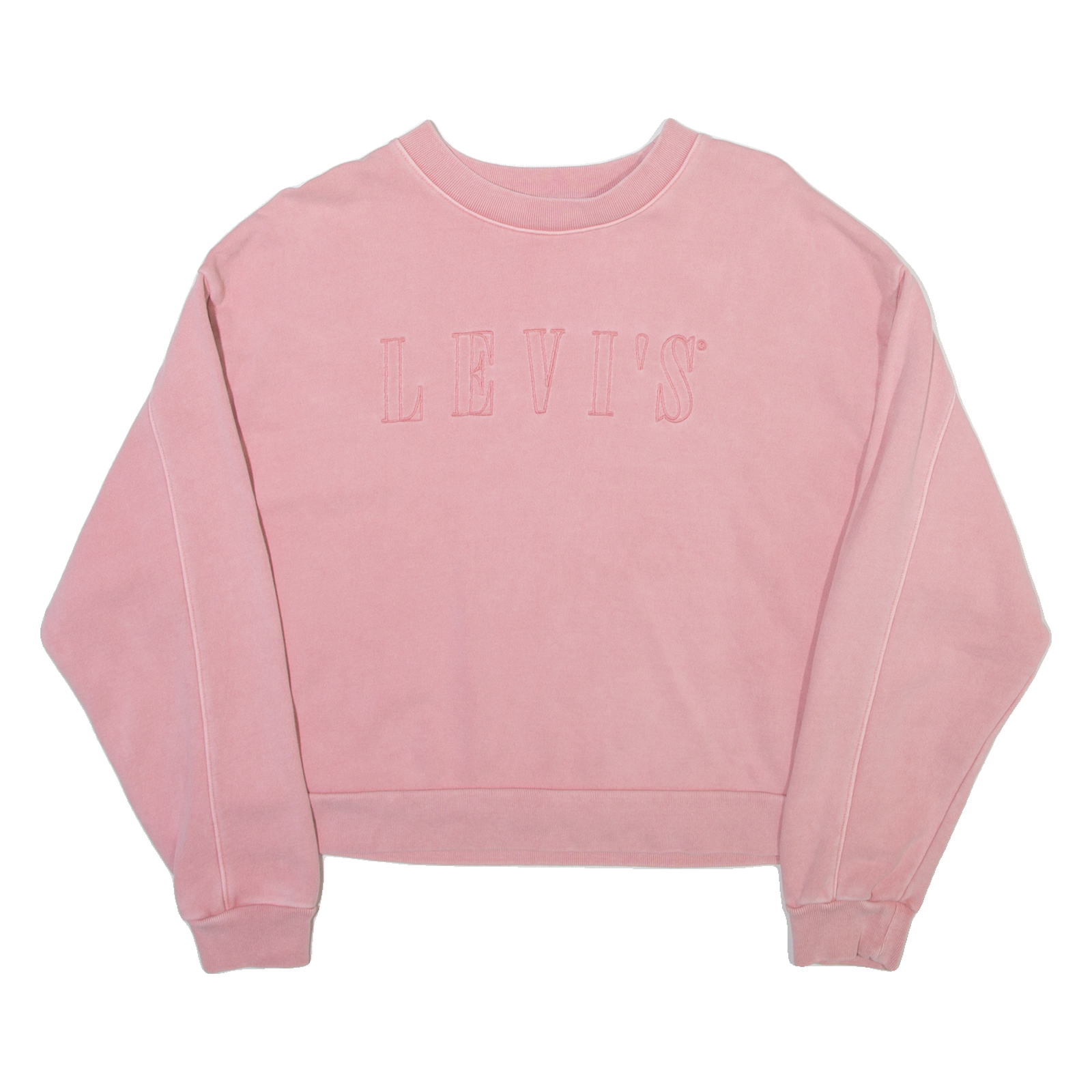 Buy LEVI'S Cropped Womens Sweatshirt Pink XS Refurbished - $28.59 LEVI'S Cropped Womens Sweatshirt Pink XS Refurbished - N/A refurbished available on Cerqular