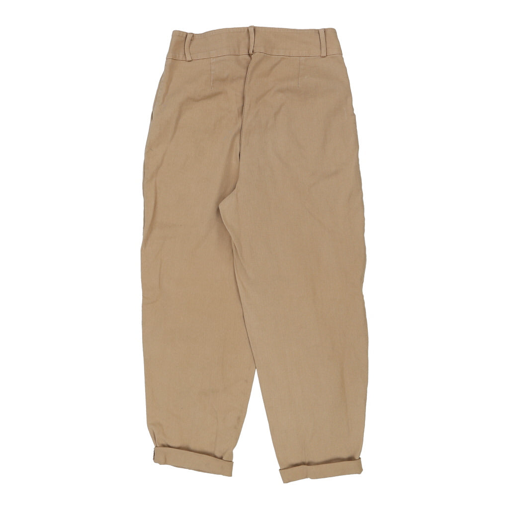 Buy Unbranded Trousers - Medium Beige Cotton Refurbished - $16.87 Unbranded Trousers - Medium Beige Cotton Refurbished - Thrifted (note: this is a term often used to describe second- refurbished available on Cerqular