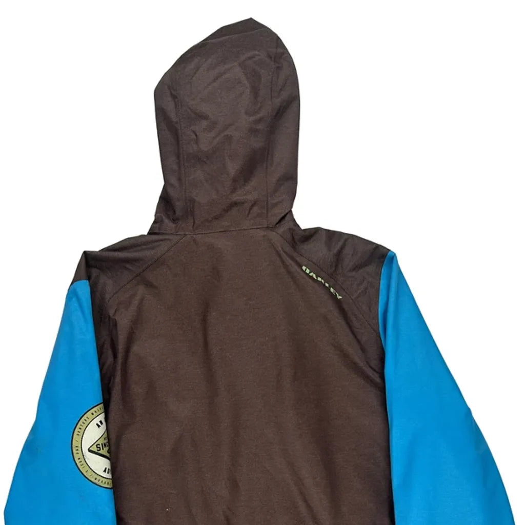 Oakley Ski Jacket - Large Block Colour Polyester Refurbished - Thrifted (note: this is a term often used to describe second- refurbished available on Cerqular