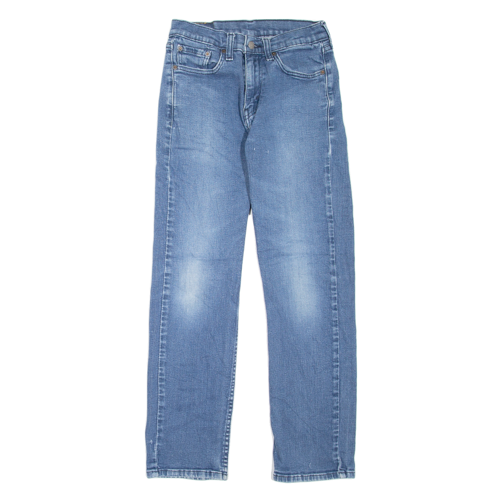 LEVI'S 514 Jeans Mens Blue Slim Straight Stone Wash W28 L30 Refurbished - N/A refurbished available on Cerqular