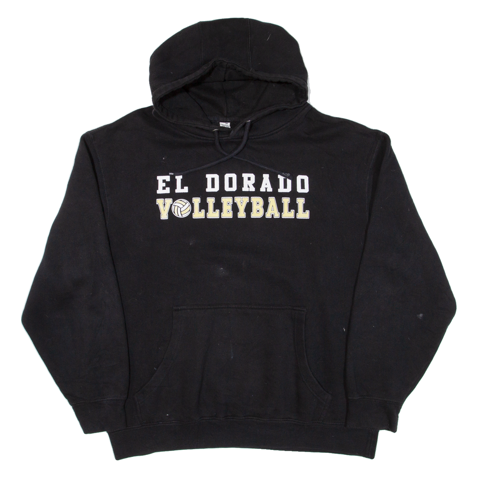 El Dorado Volleyball Mens Black Hoodie XL Refurbished - N/A refurbished available on Cerqular